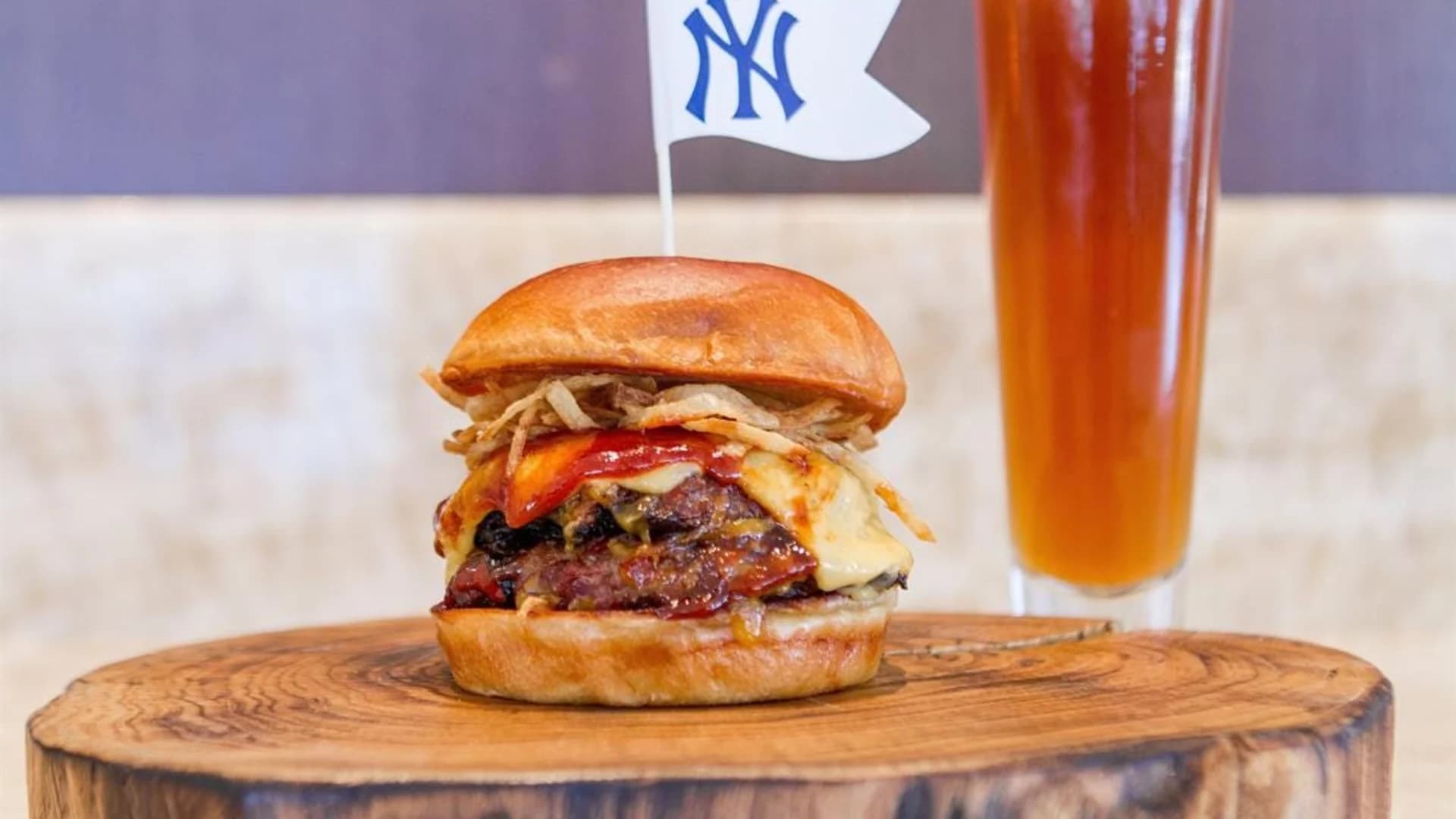 New York Yankees expanded food menu photos