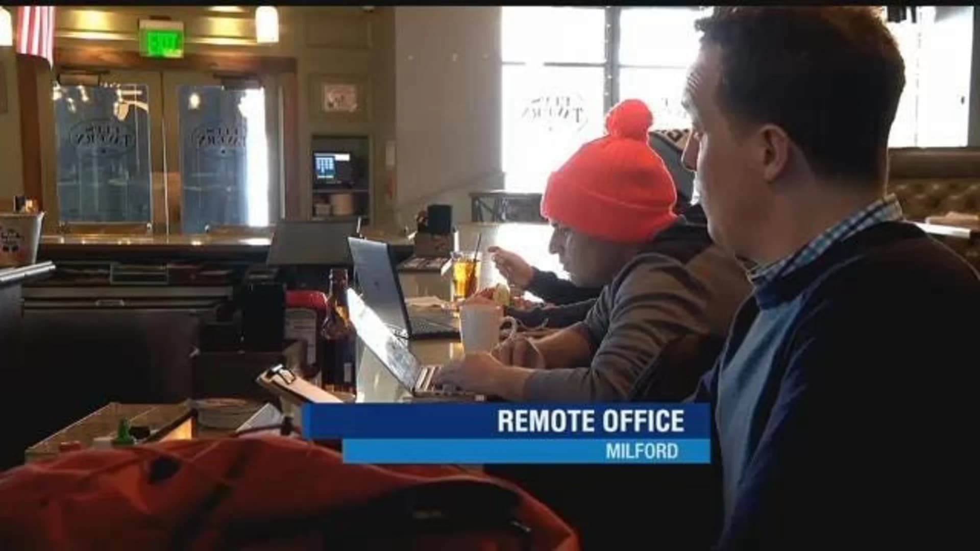 Eli’s Tavern in Milford invites those working from ‘home’