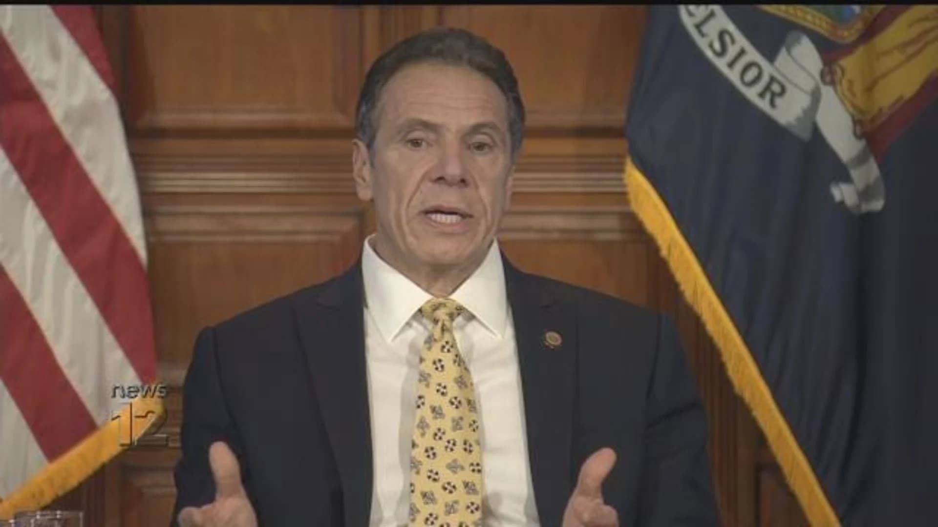 Gov. Cuomo: Projection shows apex of COVID-19 hospitalizations is starting to plateau