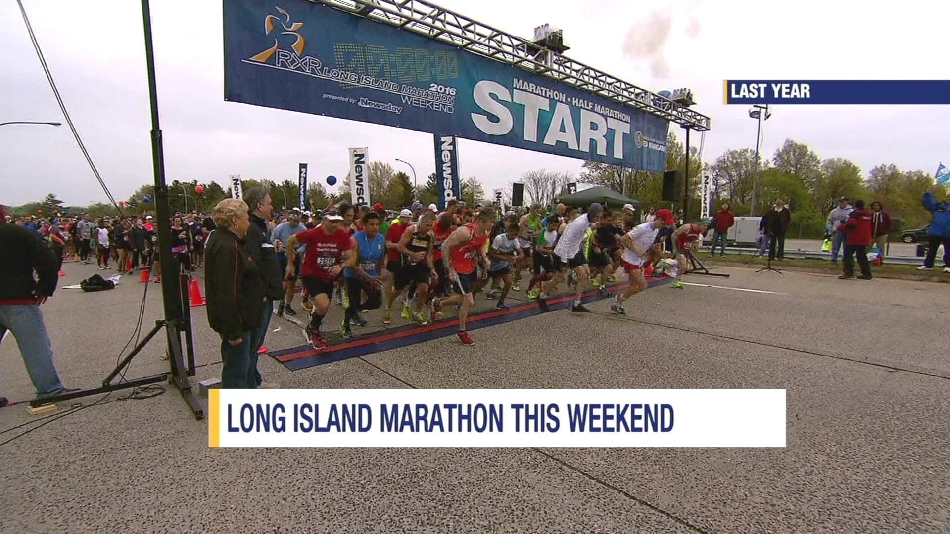 Thousands set to run Long Island Marathon on Sunday