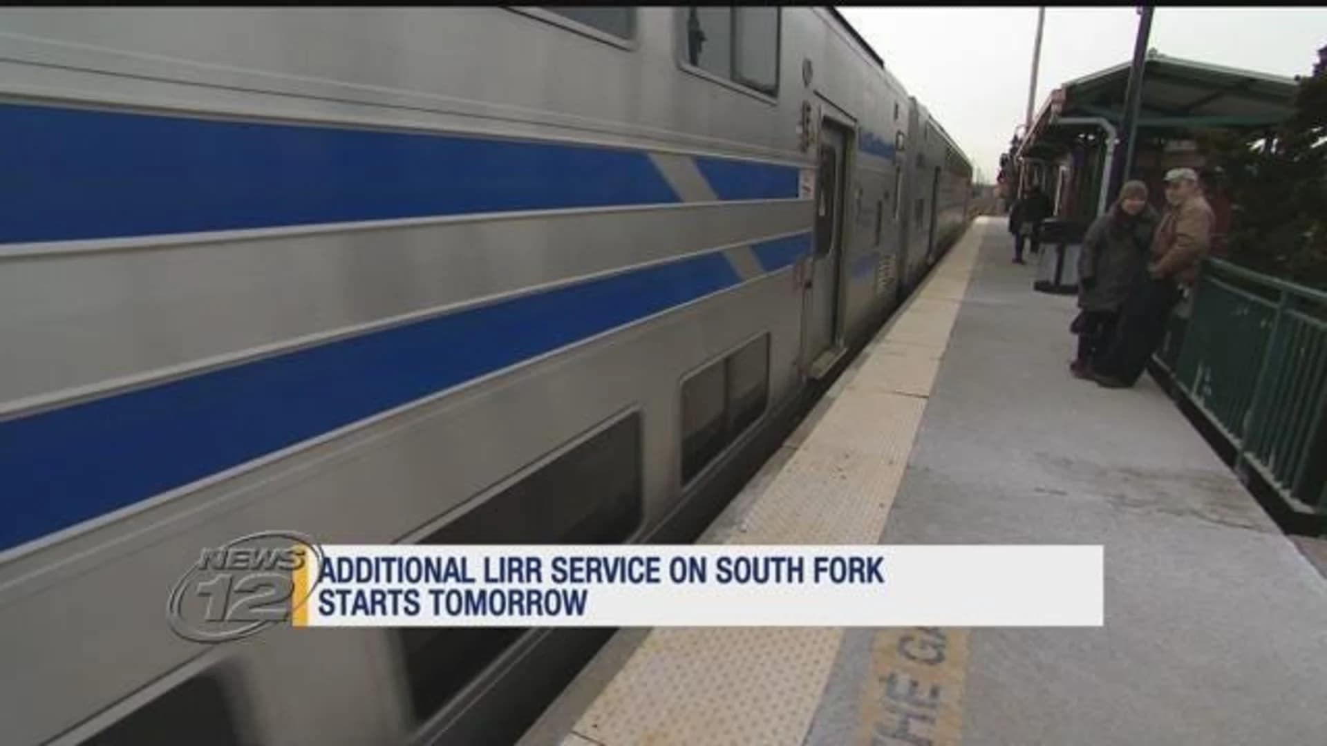 Expanded LIRR service east of Speonk starts Monday