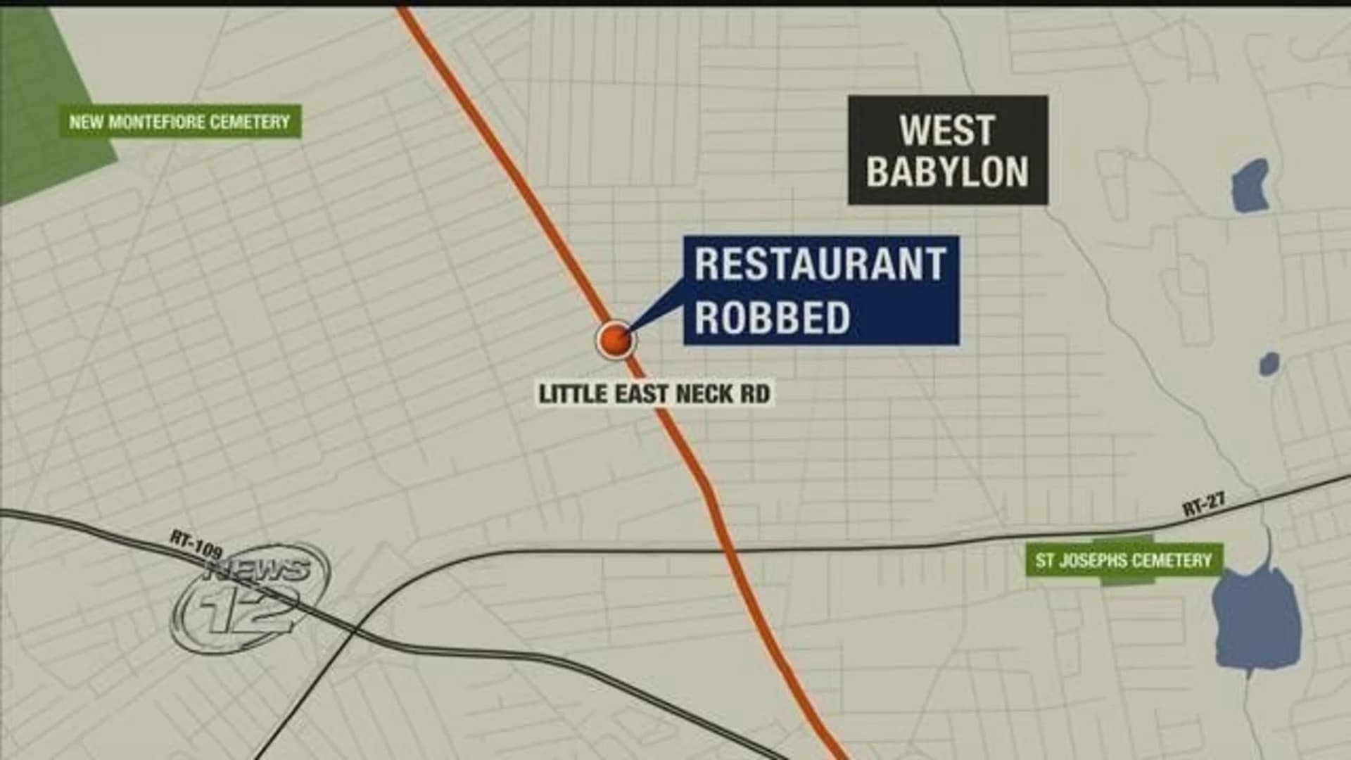 Gunman sought in West Babylon Chinese restaurant robbery