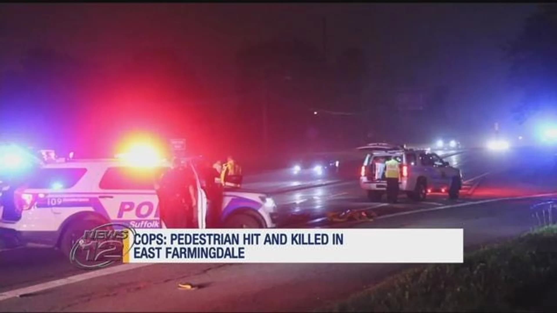 Pedestrian hit and killed in East Farmingdale