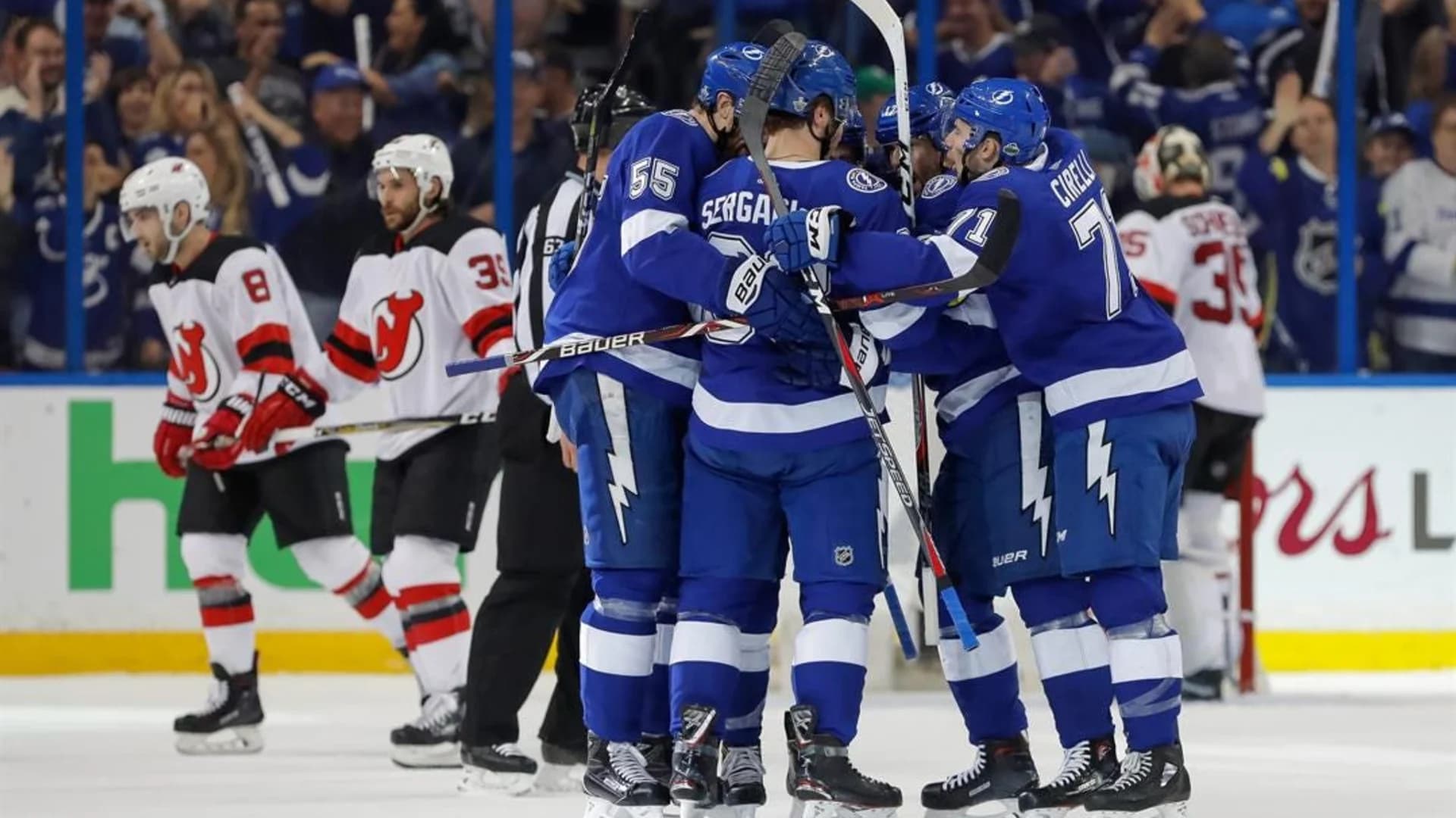 Devils ousted from playoffs with Game 5 loss