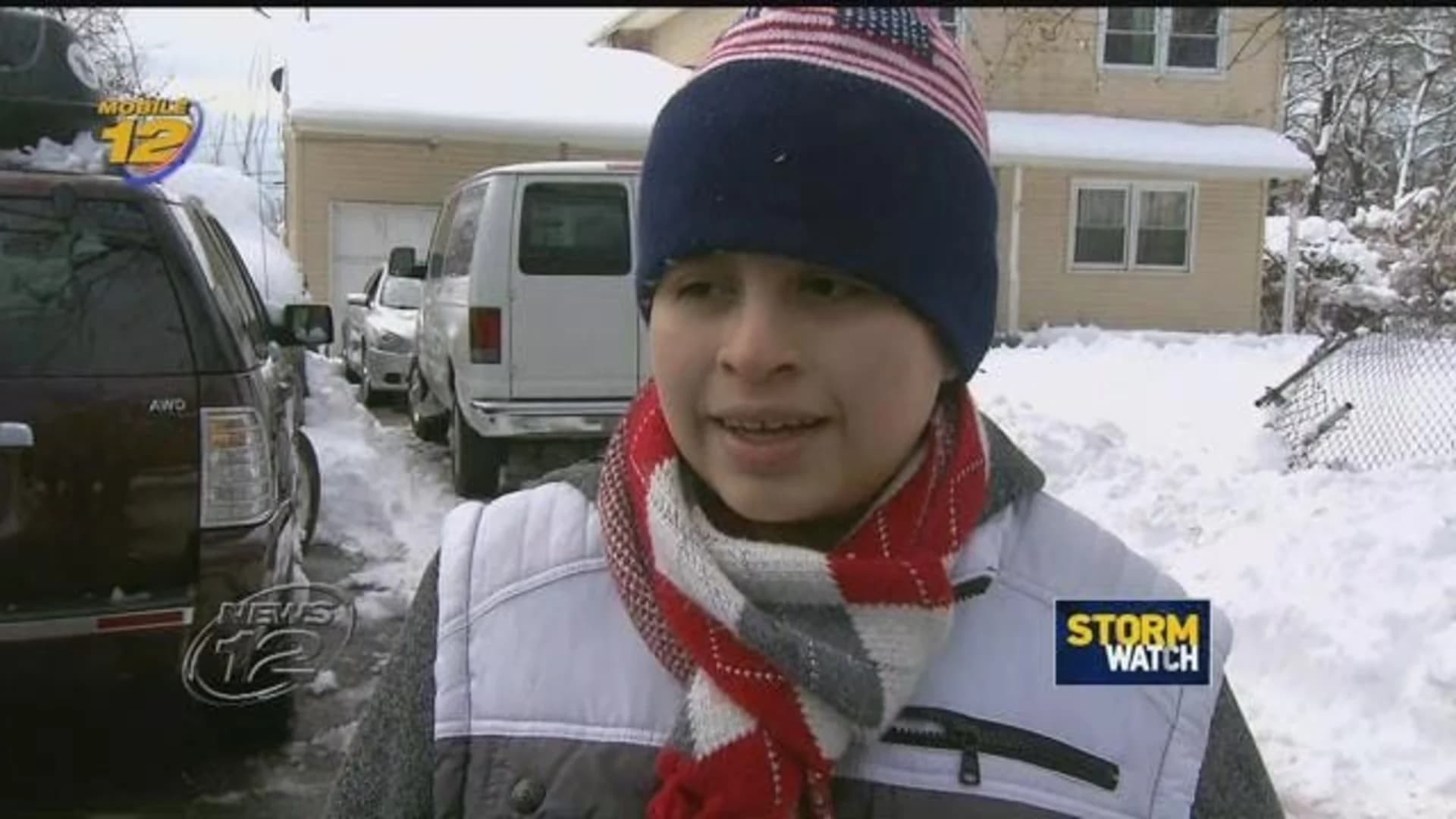 Bay Shore neighbors clear 19 inches of snow from homes