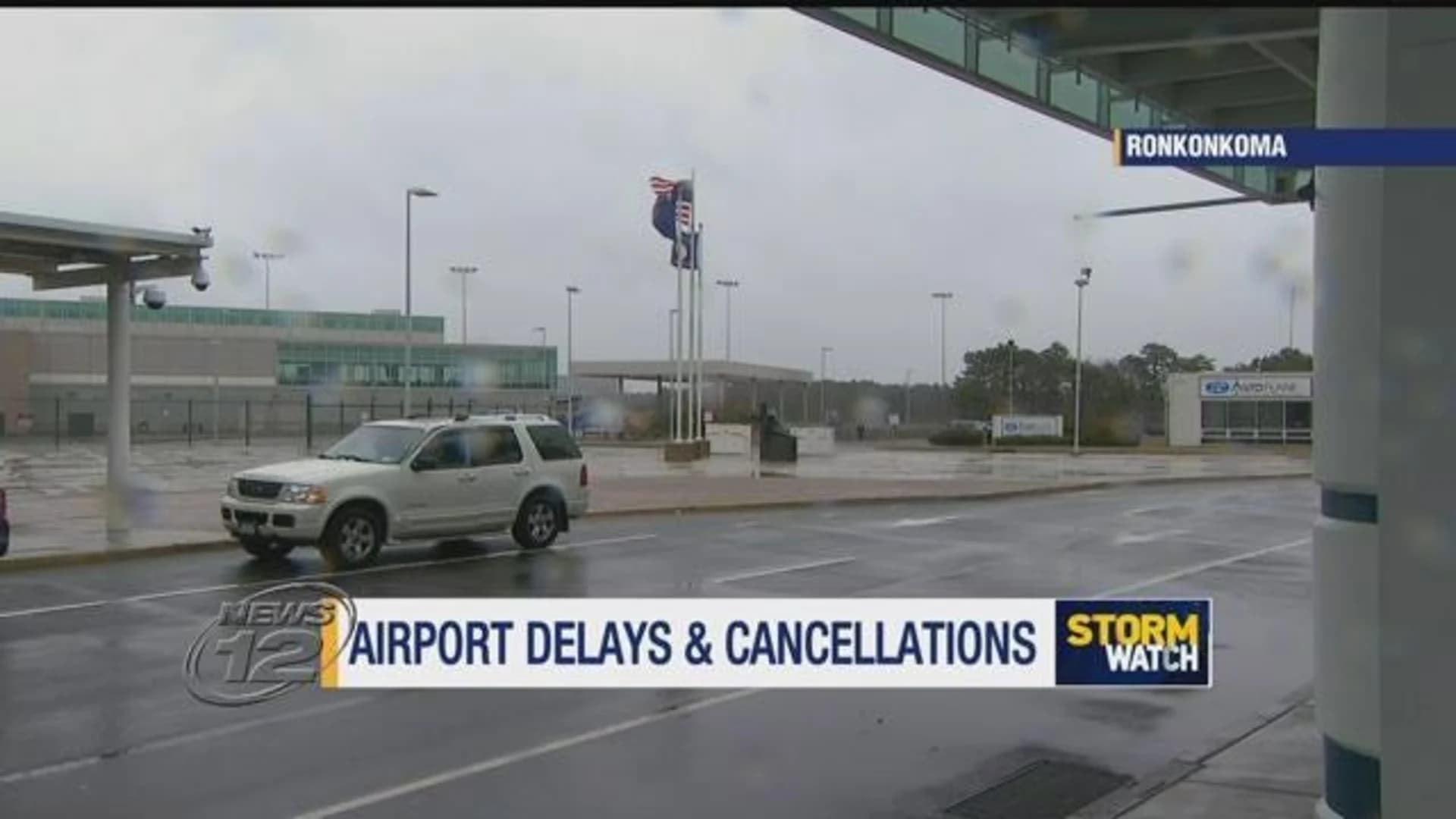 Winter storm leads to flight cancellations at NY area airports