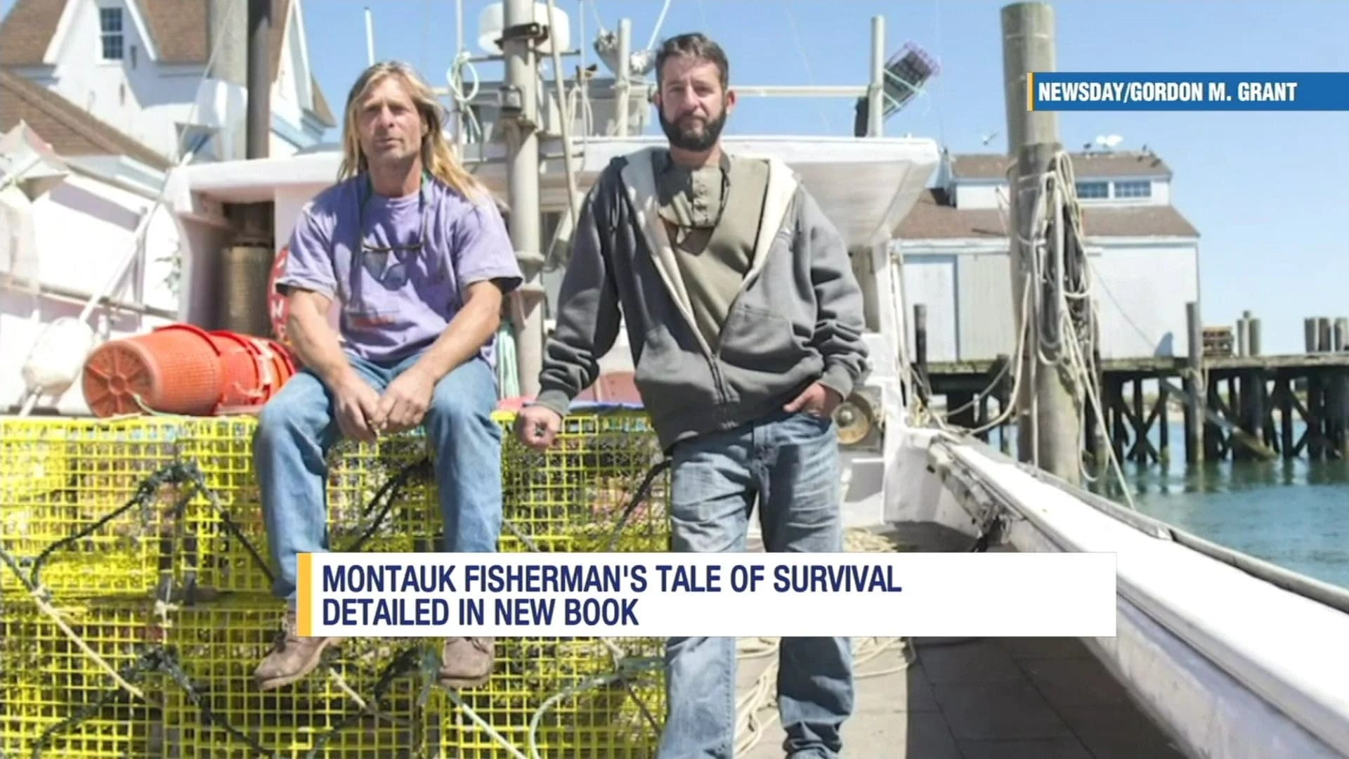 New book chronicles Montauk fisherman's tale of survival