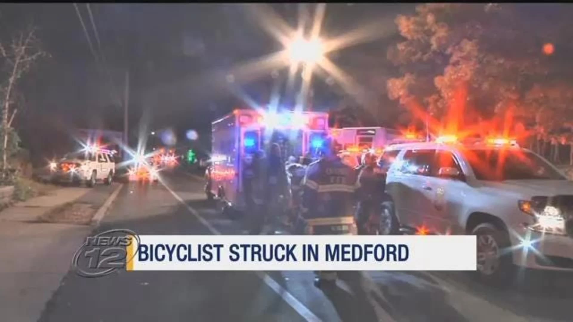 Police: Bicyclist struck by pickup truck in Medford