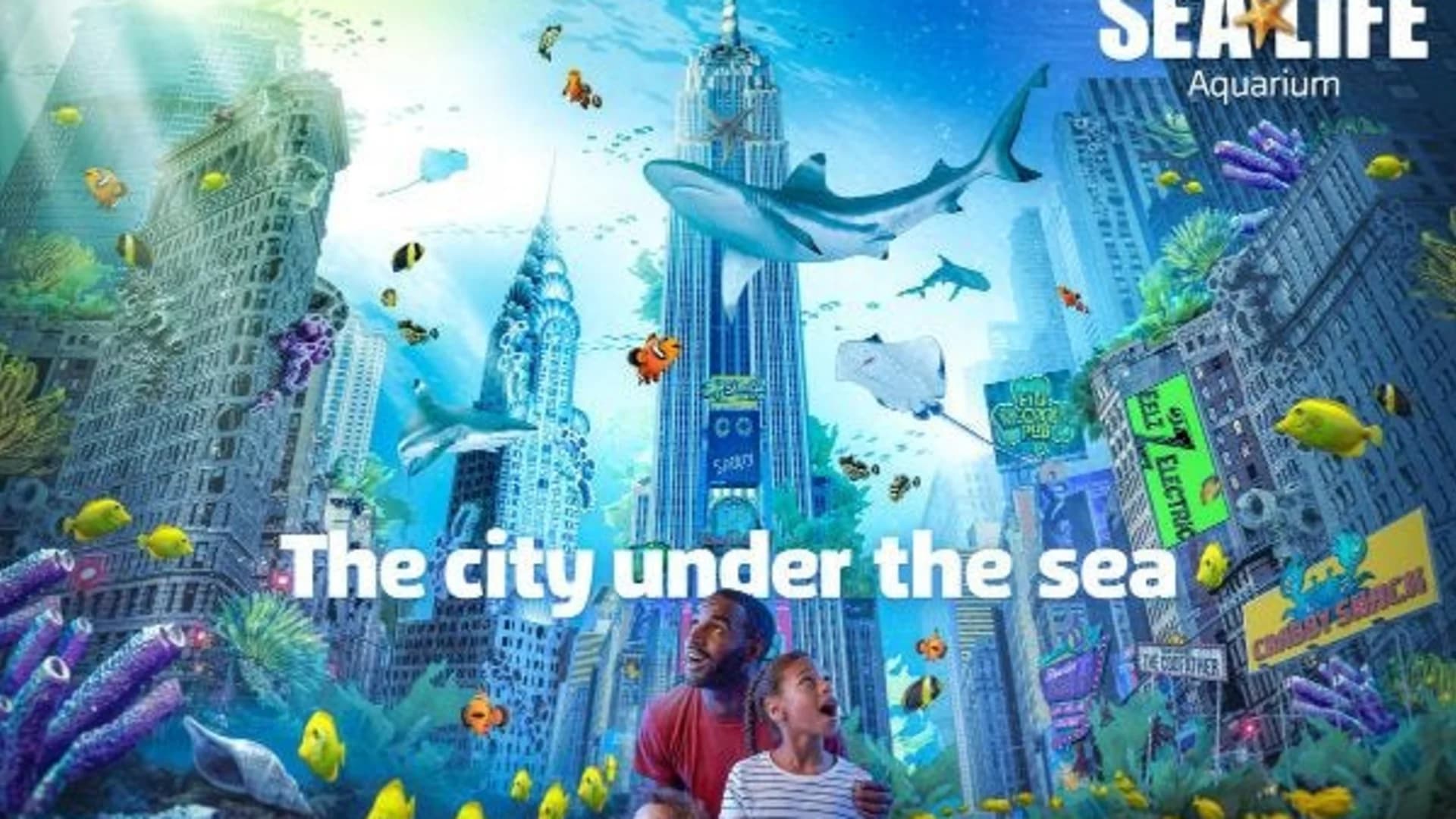 PHOTOS: First look at 'City Under the Sea' theme for American Dream aquarium