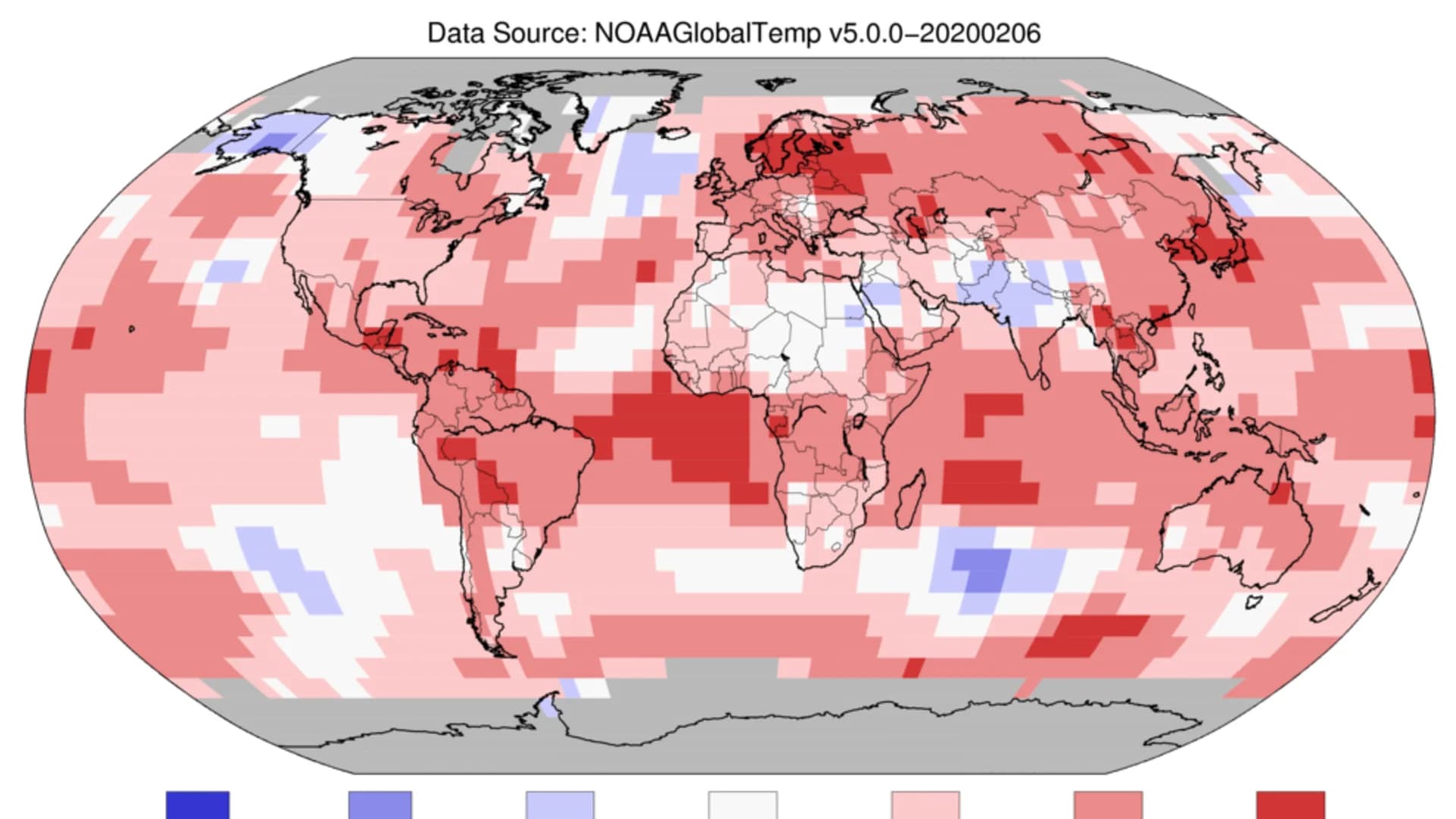 January 2020 was Earth's hottest on record