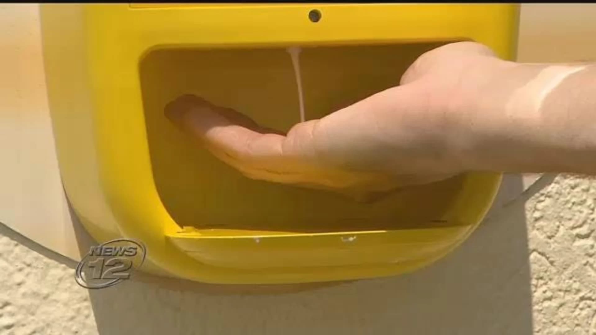 Town rolling out sunscreen dispensers in public spots