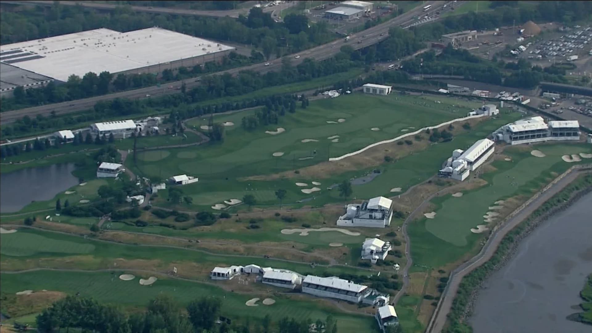 PHOTOS: Chopper 12 over Liberty National Golf Club for The Northern Trust