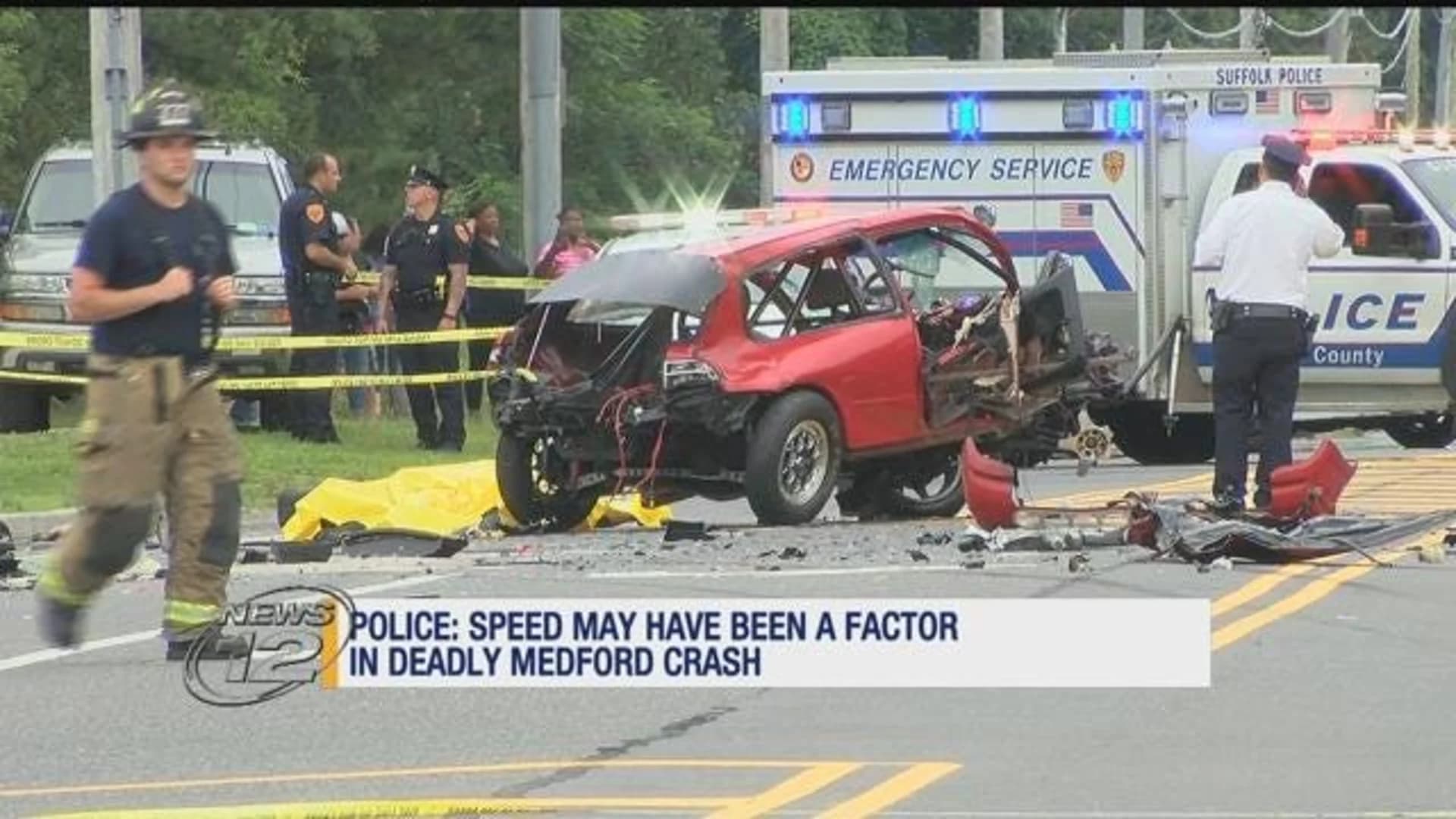 Police eye speed as factor in deadly Medford crash