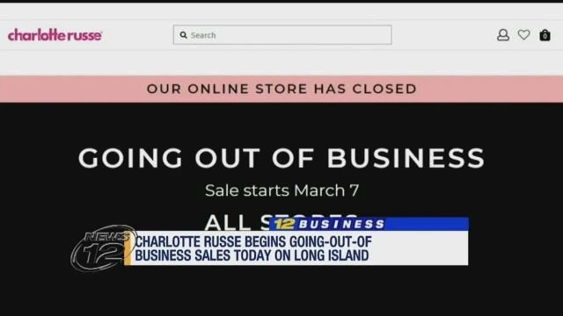 7 Charlotte Russe stores going out of business on Long Island