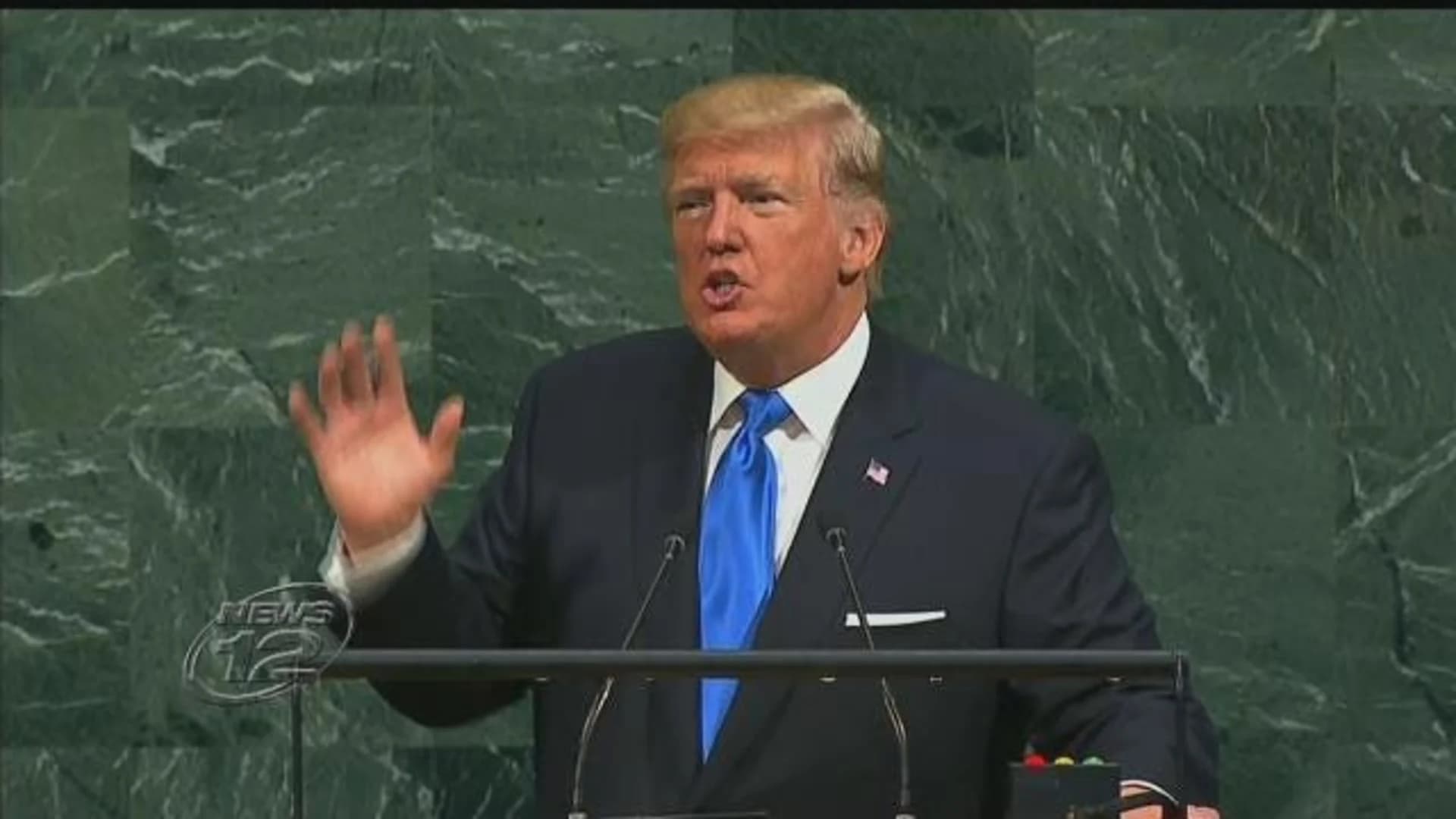 At UN, Trump threatens 'total destruction' of North Korea