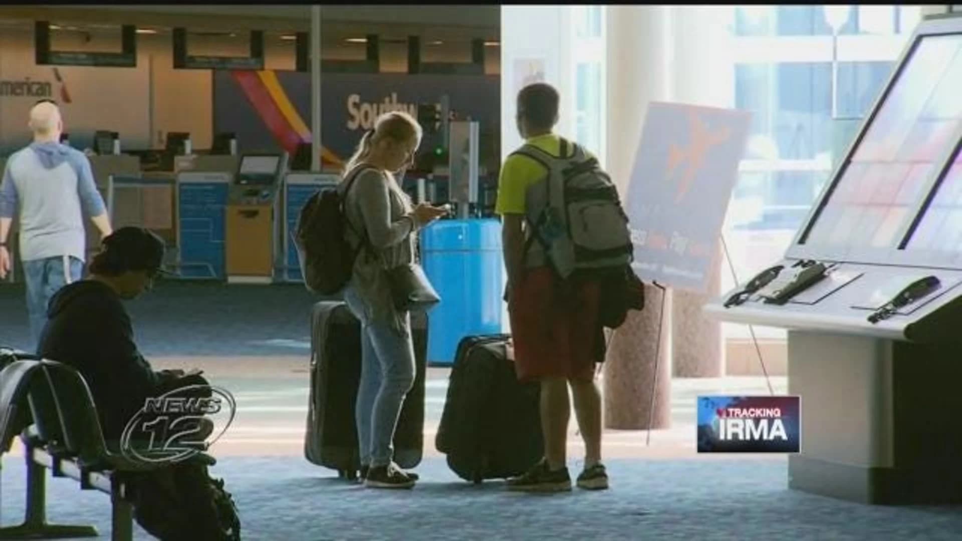 Florida evacuees land at MacArthur Airport to escape Irma's wrath