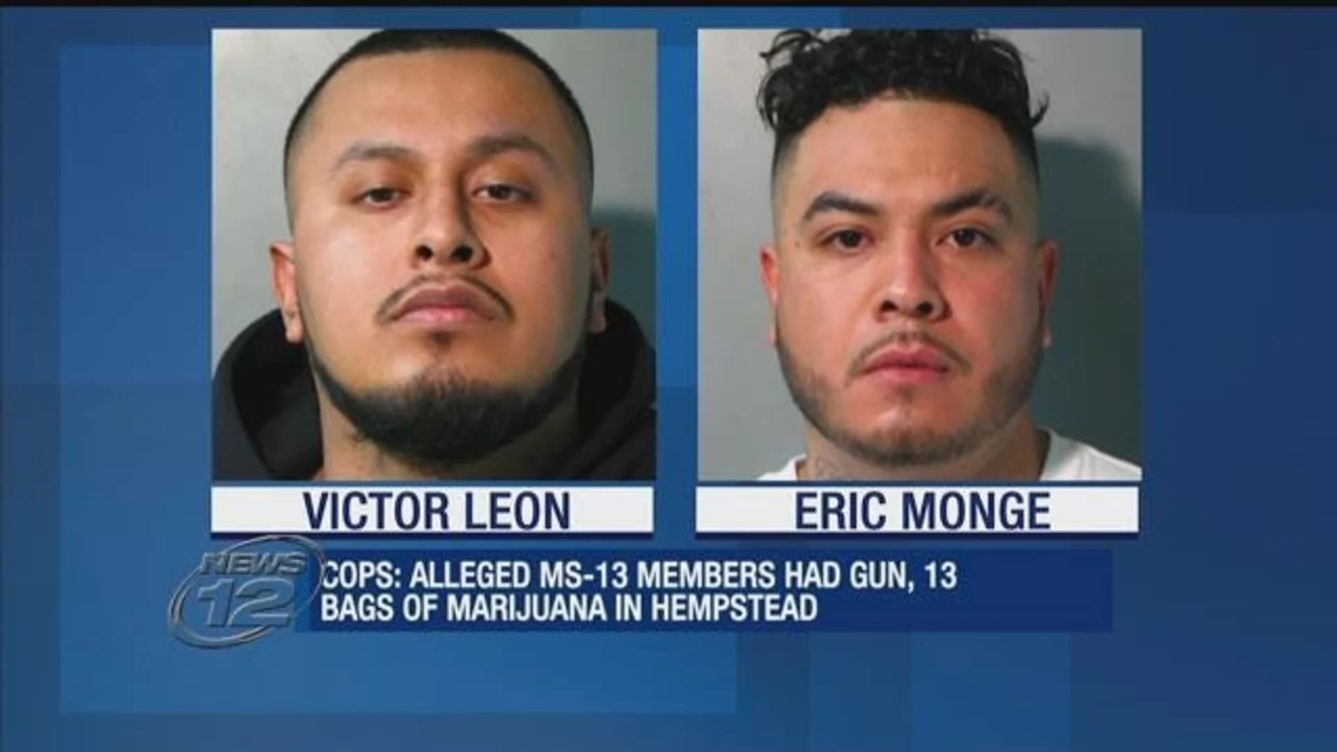 2 alleged MS-13 gang members charged with weapon, drug possession