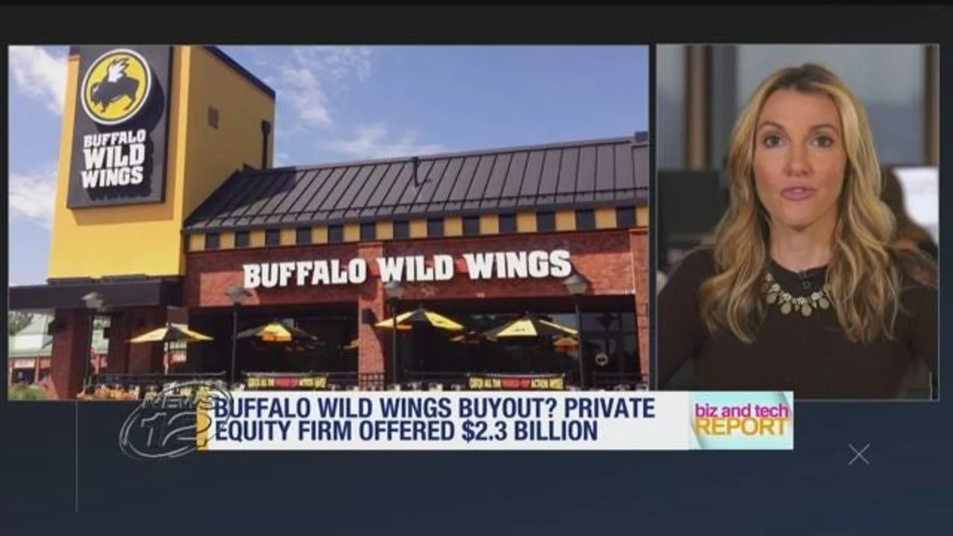 Cheddar Afternoon Business Update: Buffalo Wild Wings sale