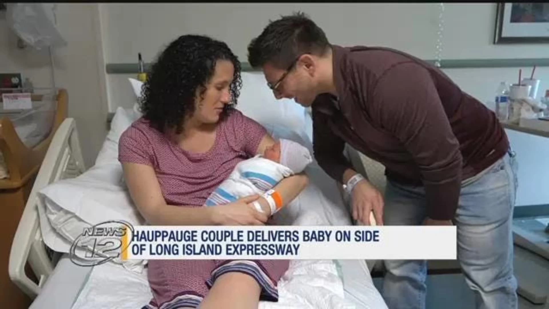 Mom gives birth to daughter in rush hour on the LIE