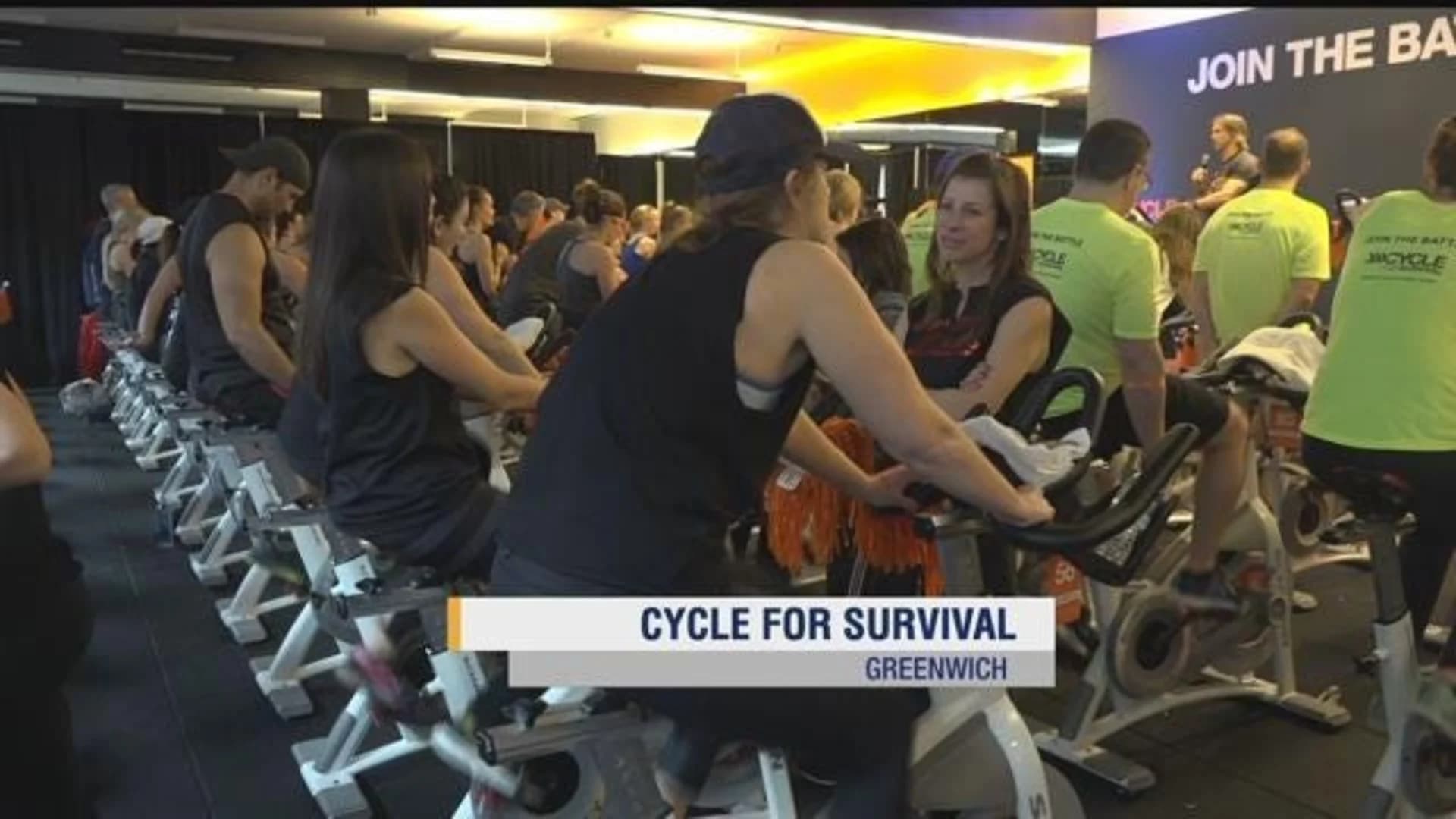 Over 1,000 participate in Cycle for Survival in Greenwich