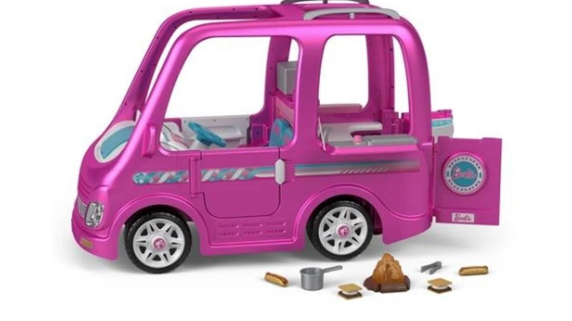 Fisher-Price recalls Power Wheels Barbie Campers
