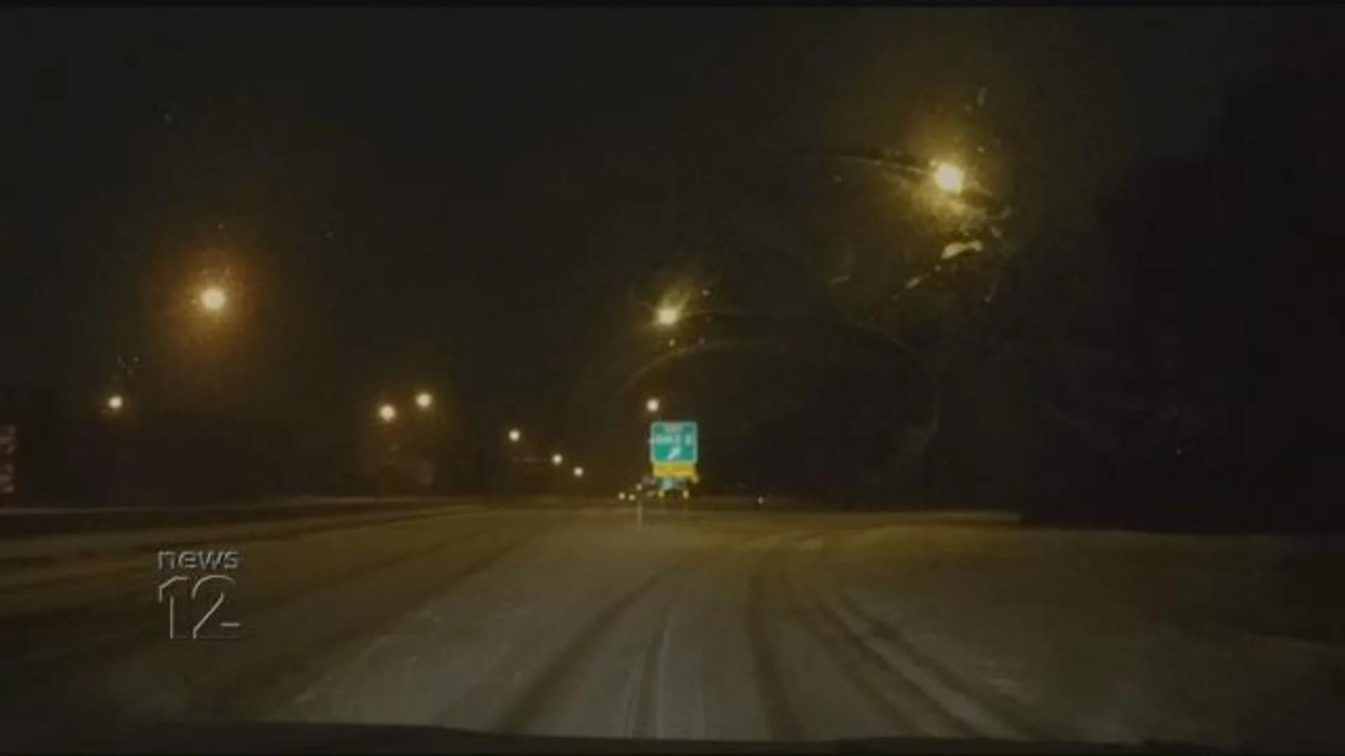 Early morning commuters forced to take it slow on icy roadways