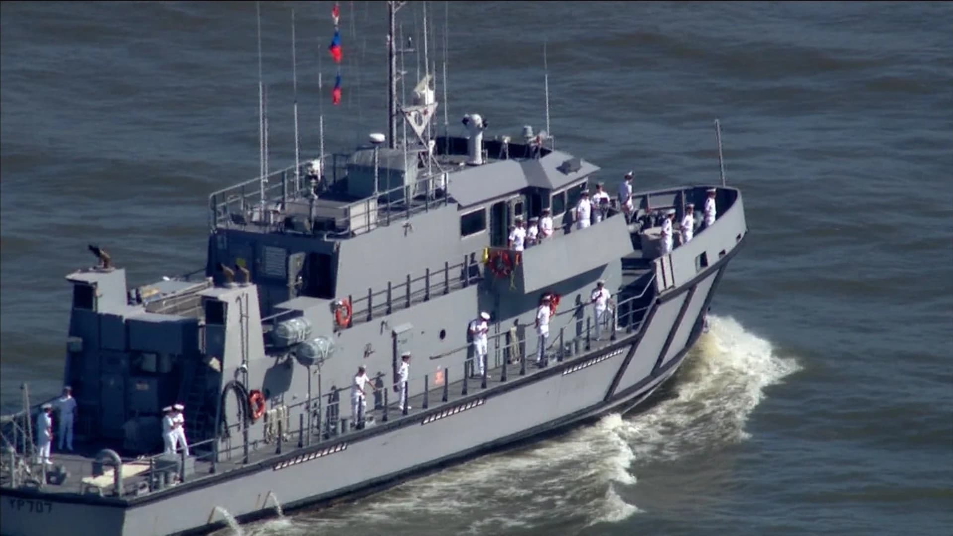 WATCH: Fleet Week 2019 underway with annual 'parade of ships'