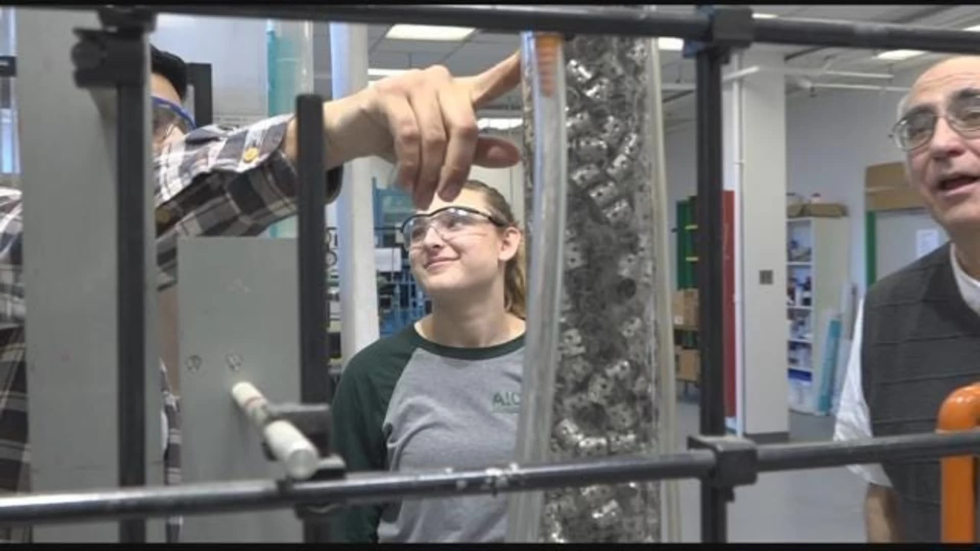 Bronx engineering students create water filtration system for school in Puerto Rico