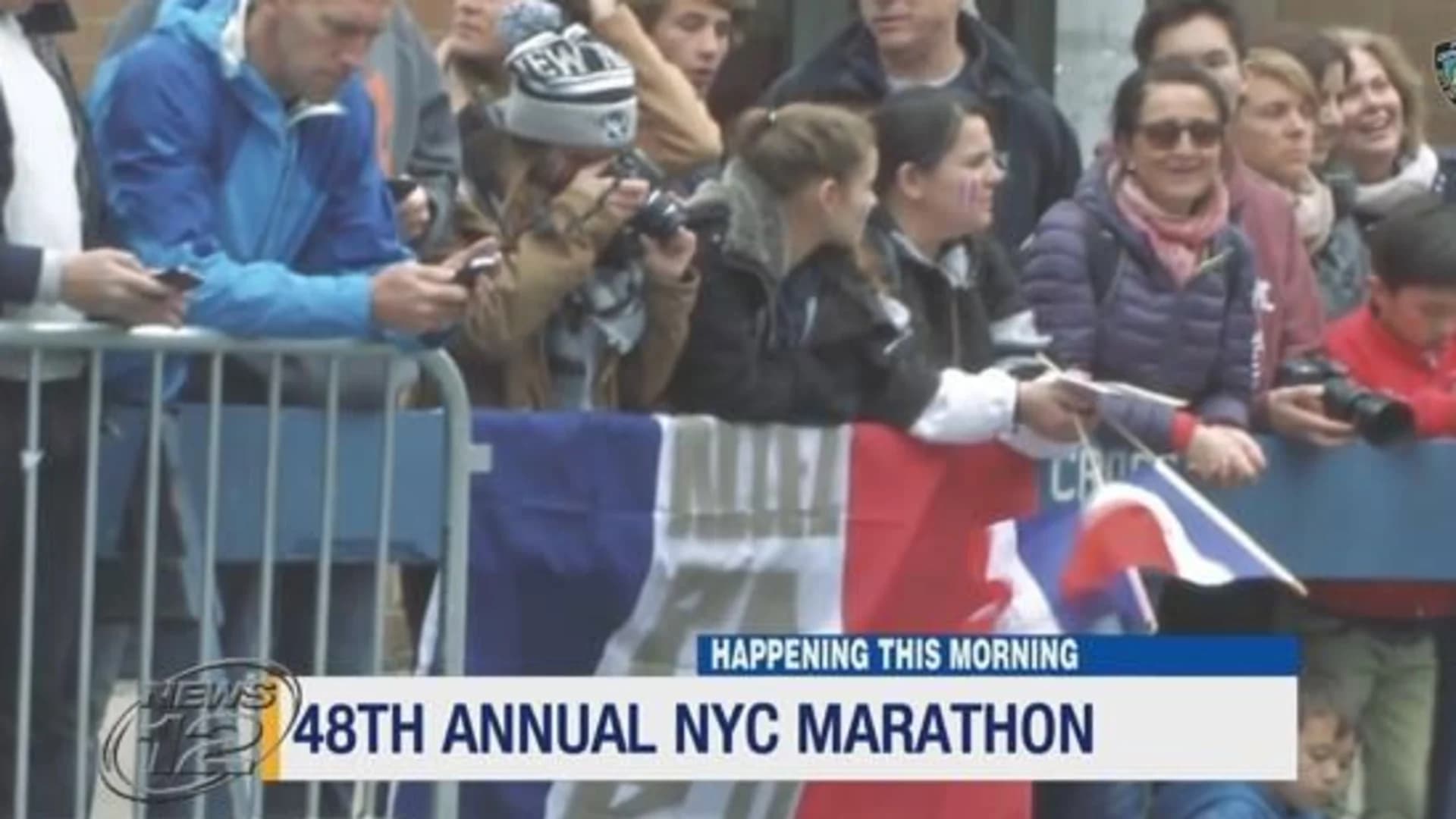 Runners participate in 48th annual New York City Marathon