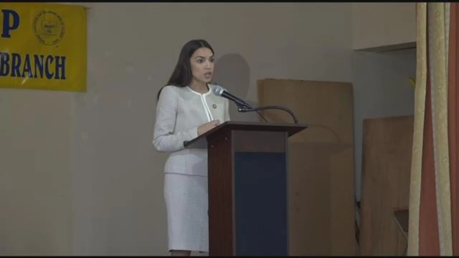 Rep. Ocasio-Cortez speaks at NAACP's Women's History Month event