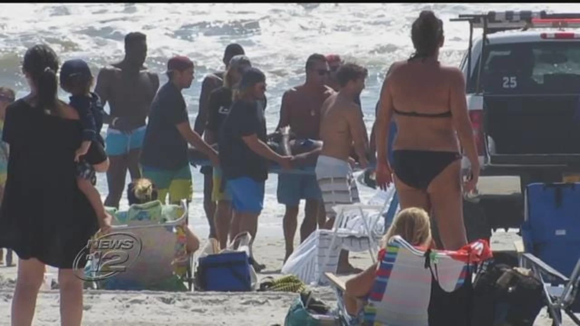 Lifeguards rescue man trapped in Long Beach rip current