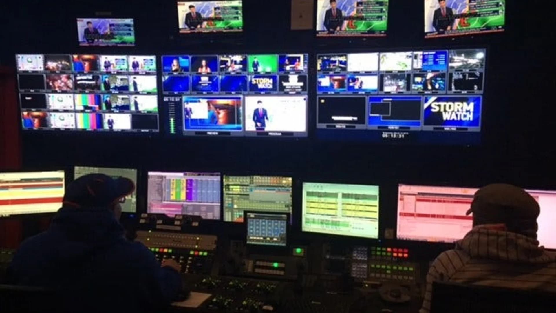 News 12 Behind the scenes weather photos