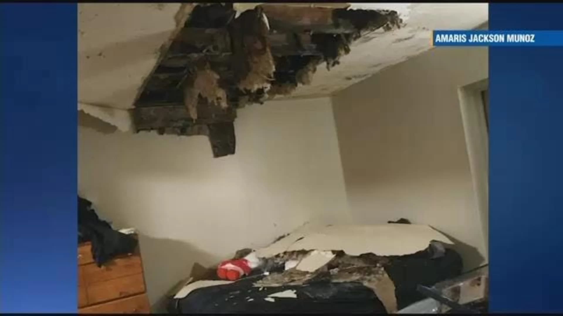East NY woman experiences 3 ceiling collapses in NYCHA building