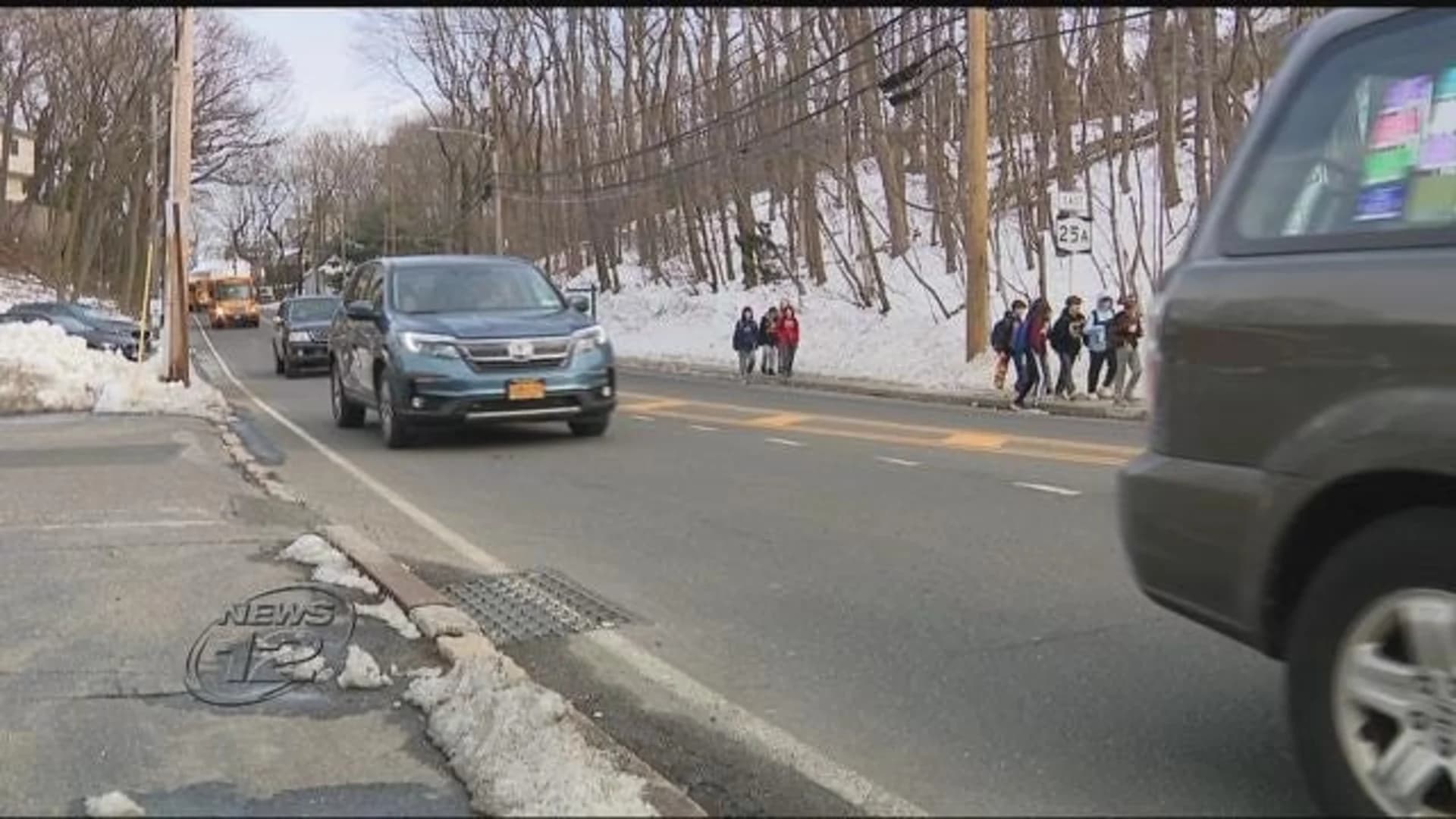 Parents: ‘Dangerous’ walk to school is ‘accident waiting to happen’