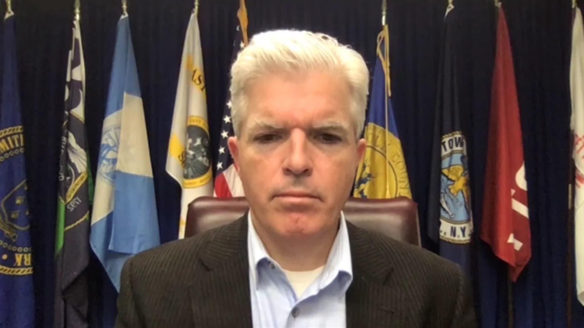 Suffolk COVID-19 hospitalizations dip again, Bellone details tax relief efforts