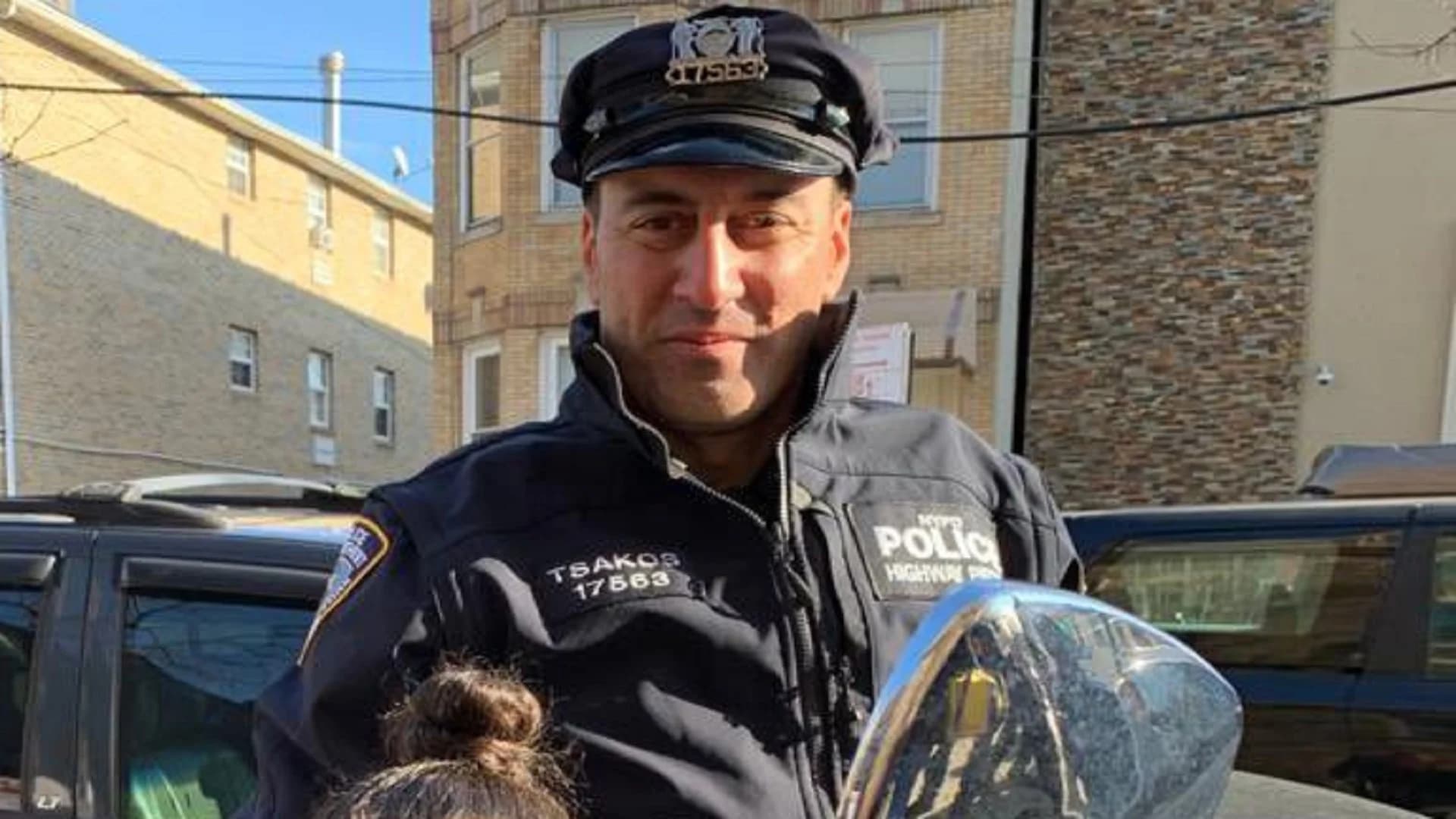 NYPD Highway Unit honors Detective Anastasios Tsakos one year after he was killed in the line of duty