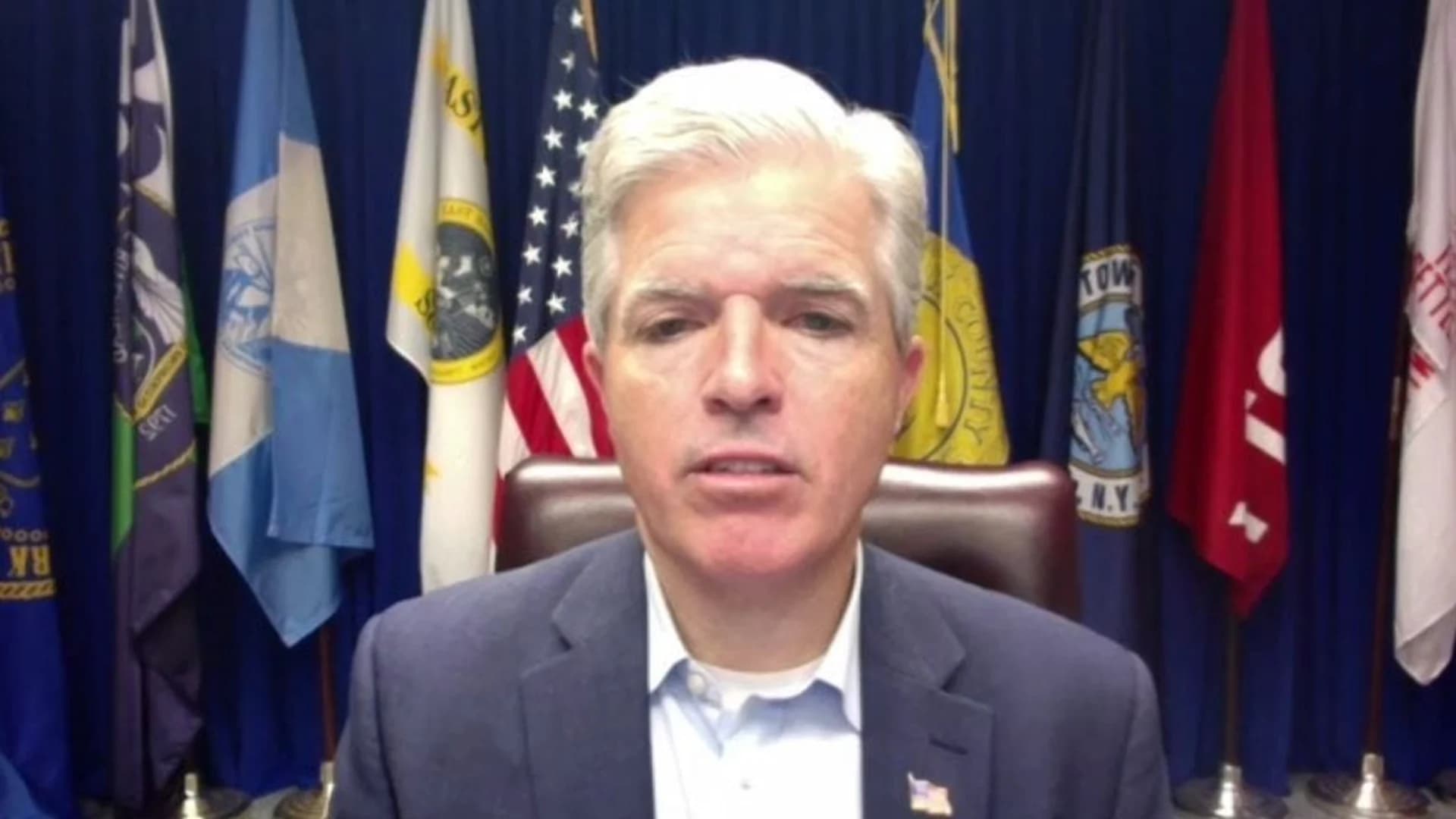 Bellone: Suffolk currently fulfilling 4 of 7 metrics needed to reopen