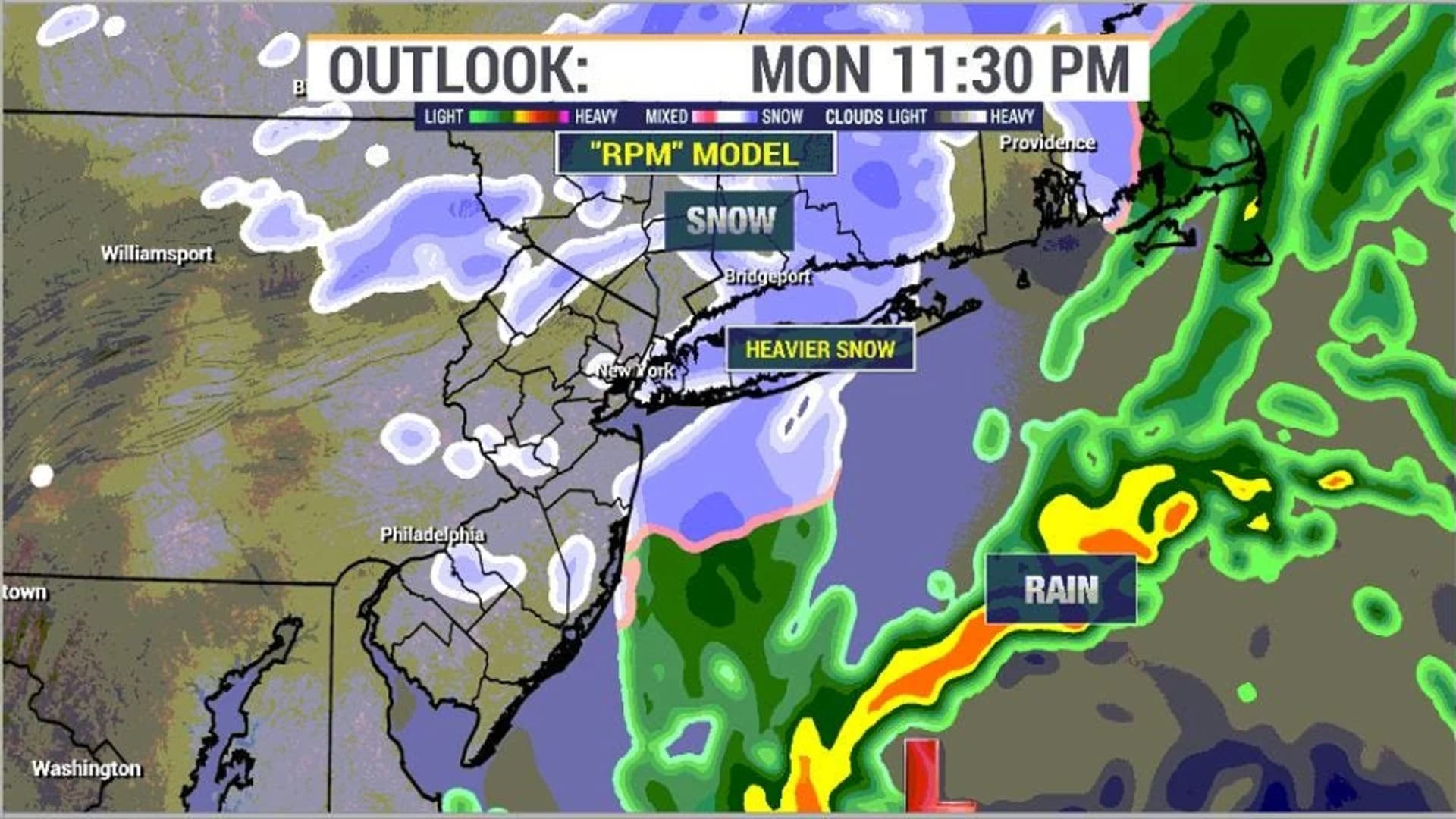 Storm brings wintry mix to LI with up to 6 inches of snow possible