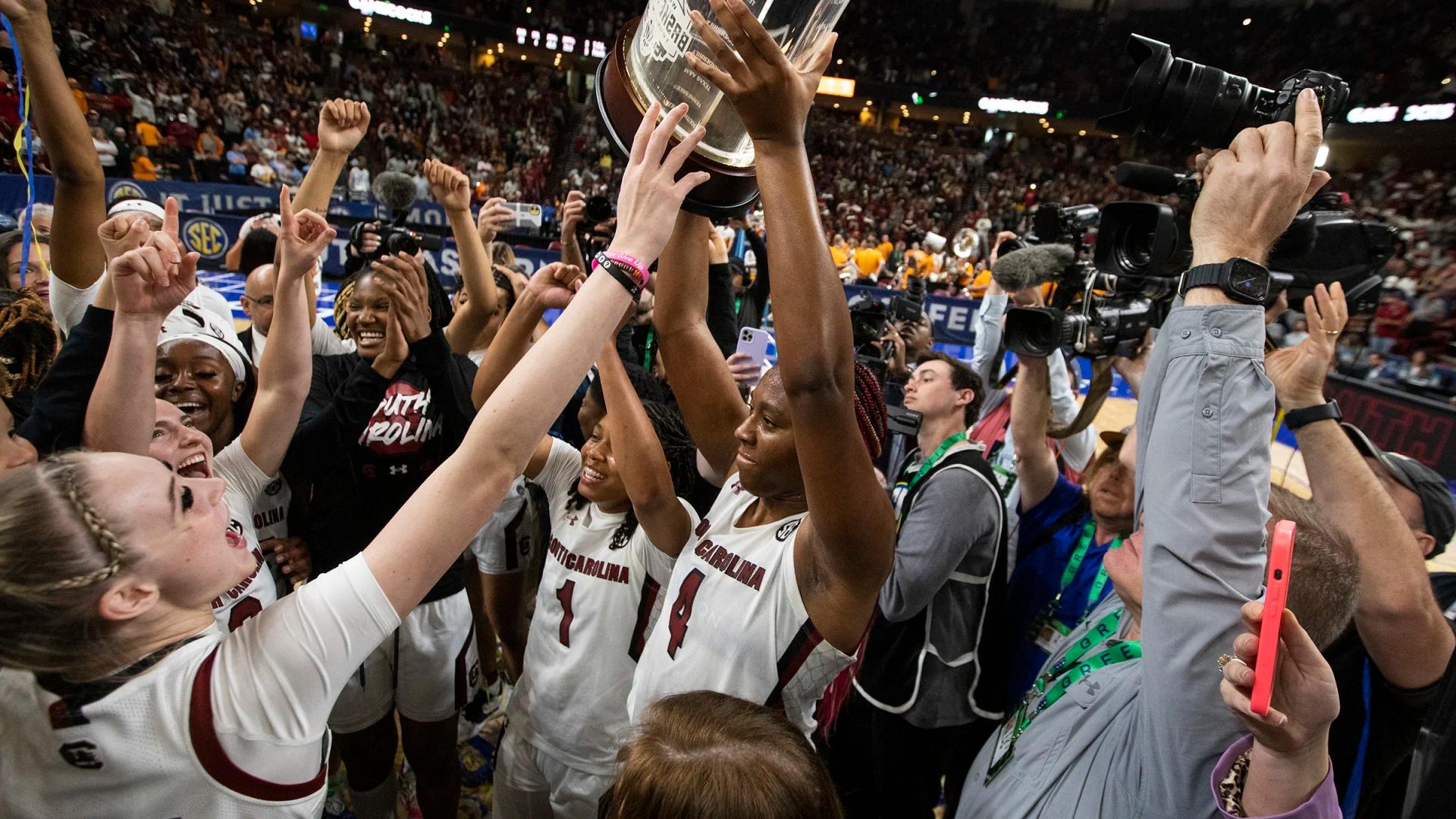 South Carolina No. 1 overall seed in women's NCAA Tournament