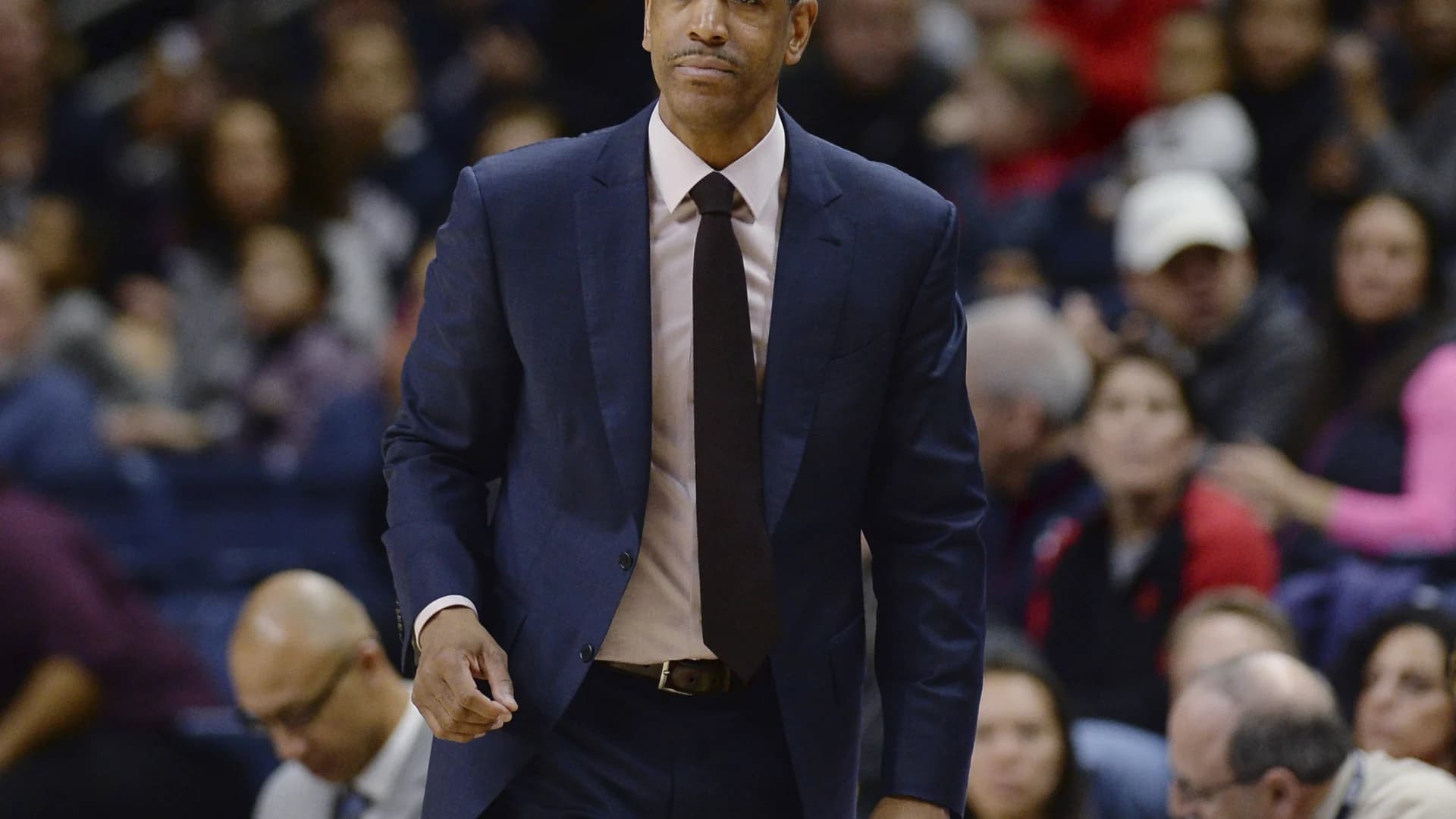 Nets name former UConn coach Kevin Ollie their interim head coach, replacing Jacque Vaughn