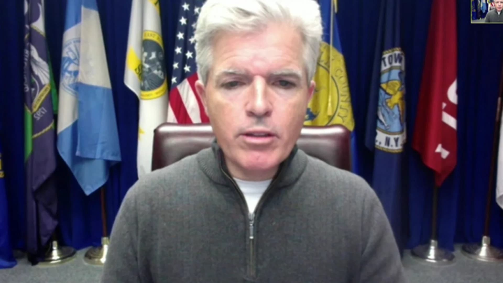 County Executive Steve Bellone gives update on COVID-19 response in Suffolk