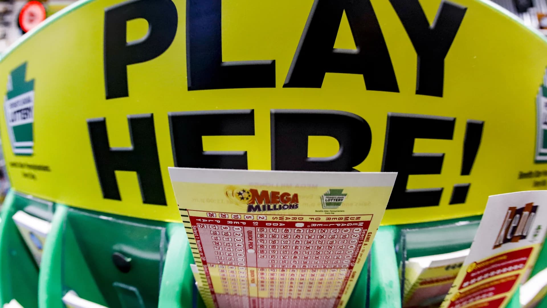 $297 million up for grabs in Tuesday's Mega Millions drawing