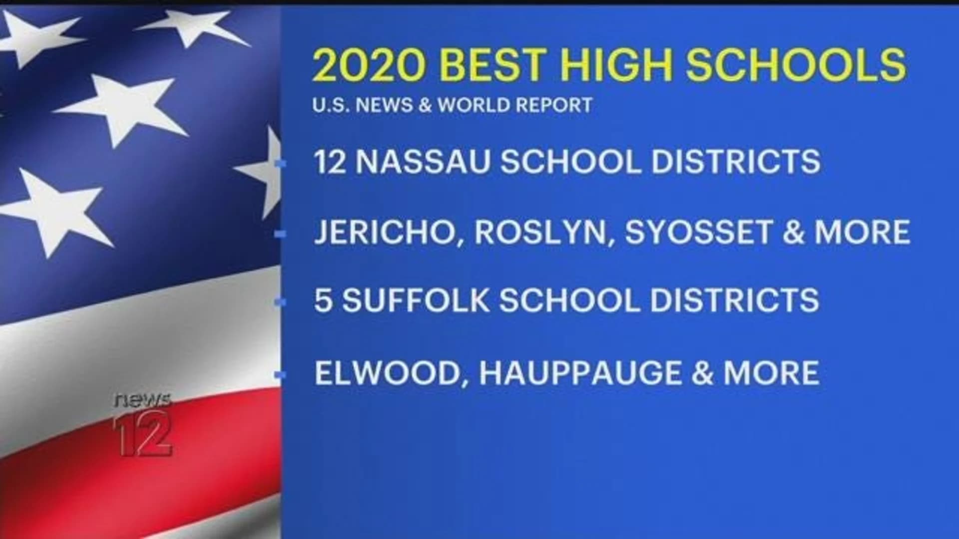 More than a dozen LI high schools named among the top in New York