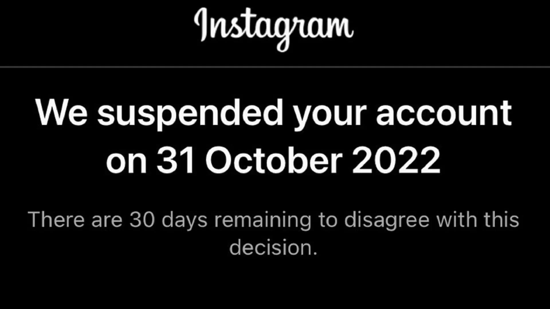 Meta: Instagram 'bug' that locked out users has been resolved