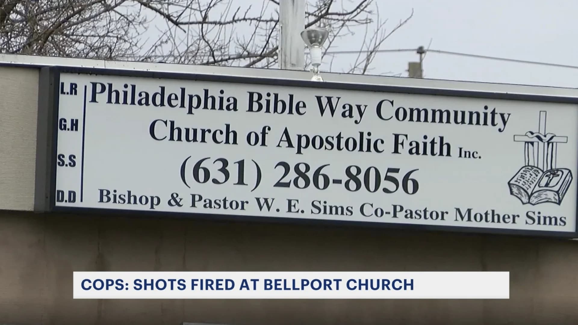 Police: Shots fired at Bellport church