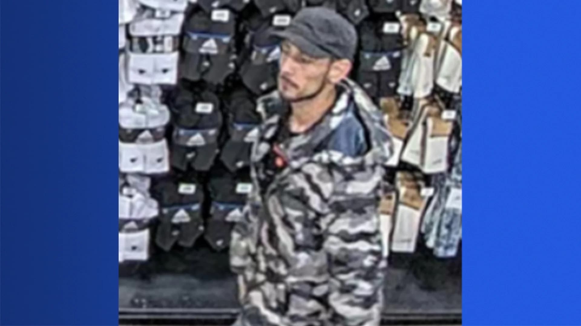 Suffolk police search for man who stole 1 sneaker from Dick’s Sporting Goods at Smith Haven Mall