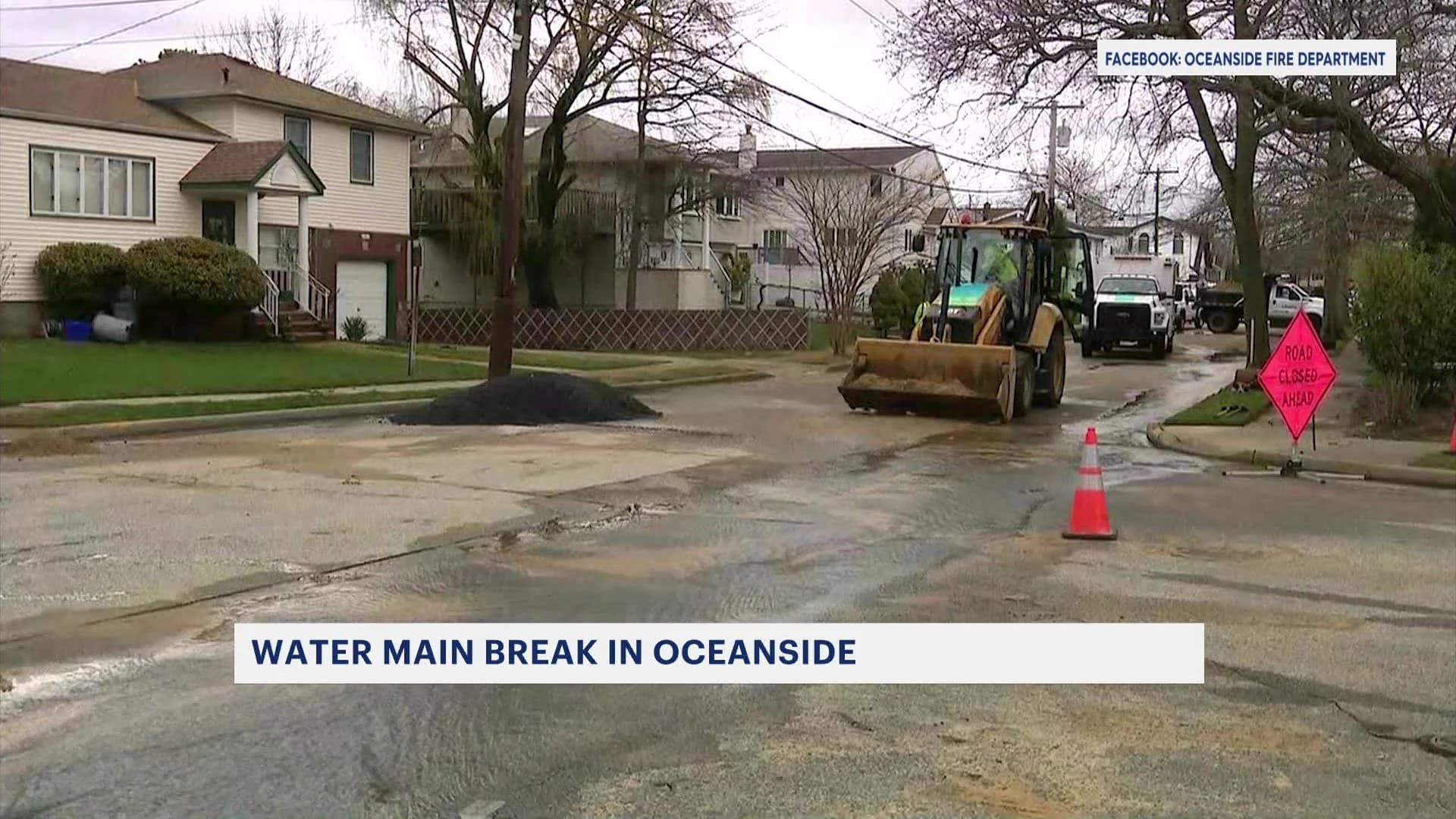 Repairs made for water main break in Oceanside