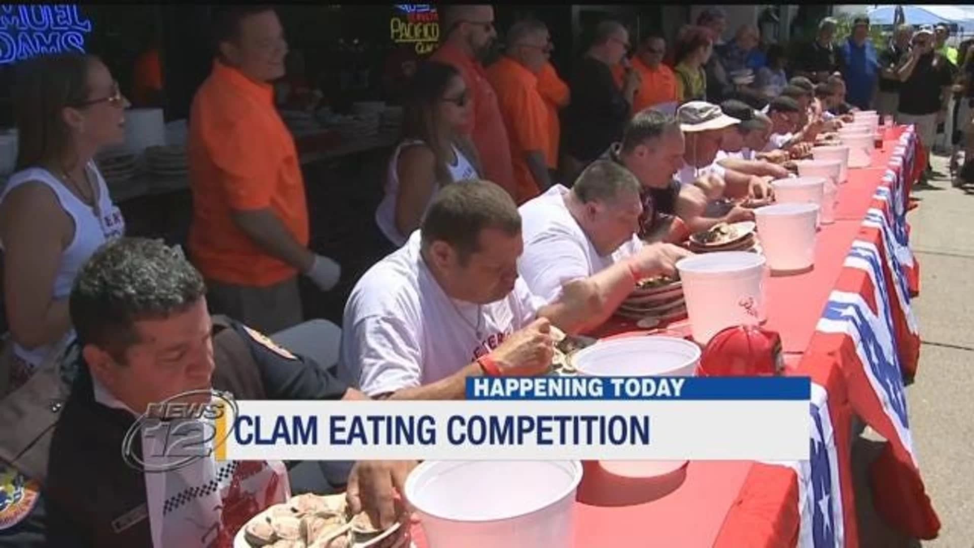 LI firehouses to compete in 6th annual clam-eating contest