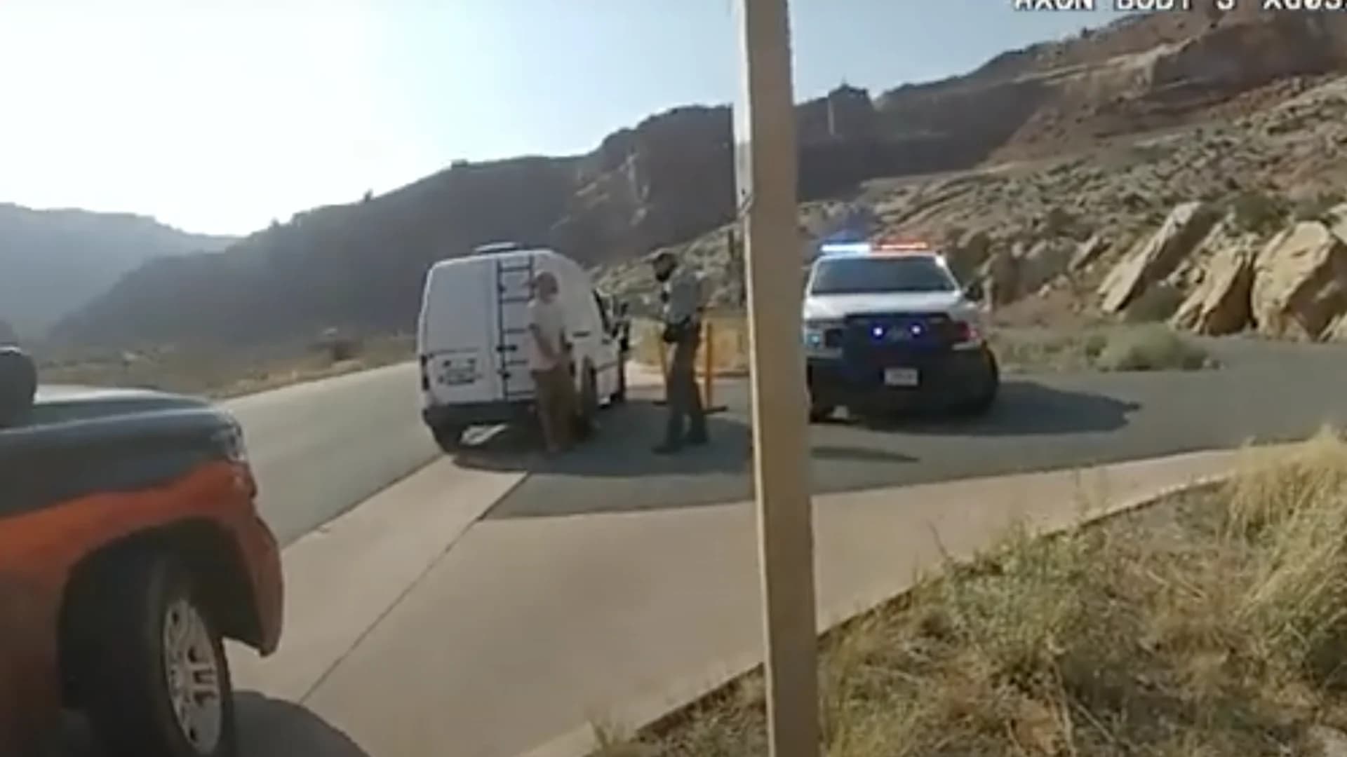 WATCH: Police body camera video of Gabrielle Petito, Brian Laundrie in Utah