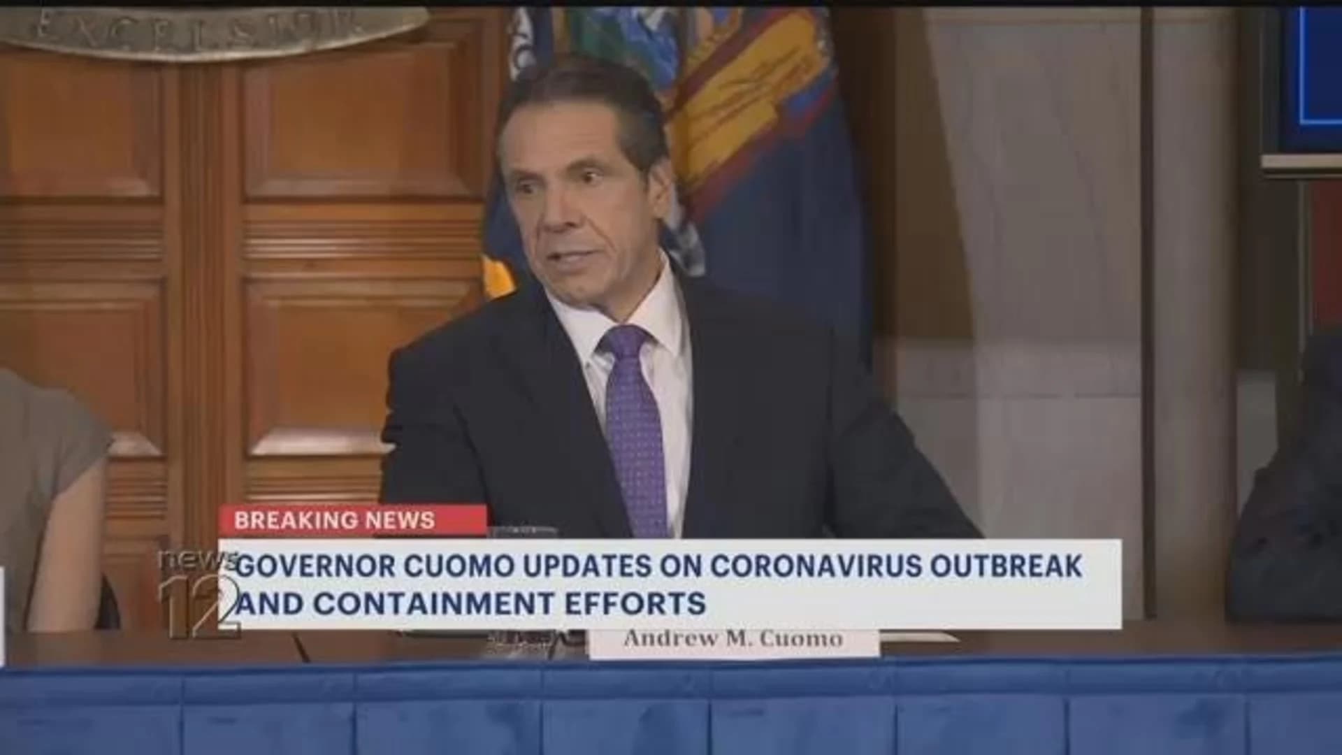 Gov. Cuomo says SUNY, CUNY to move to distance learning model; NYS case numbers up to 216